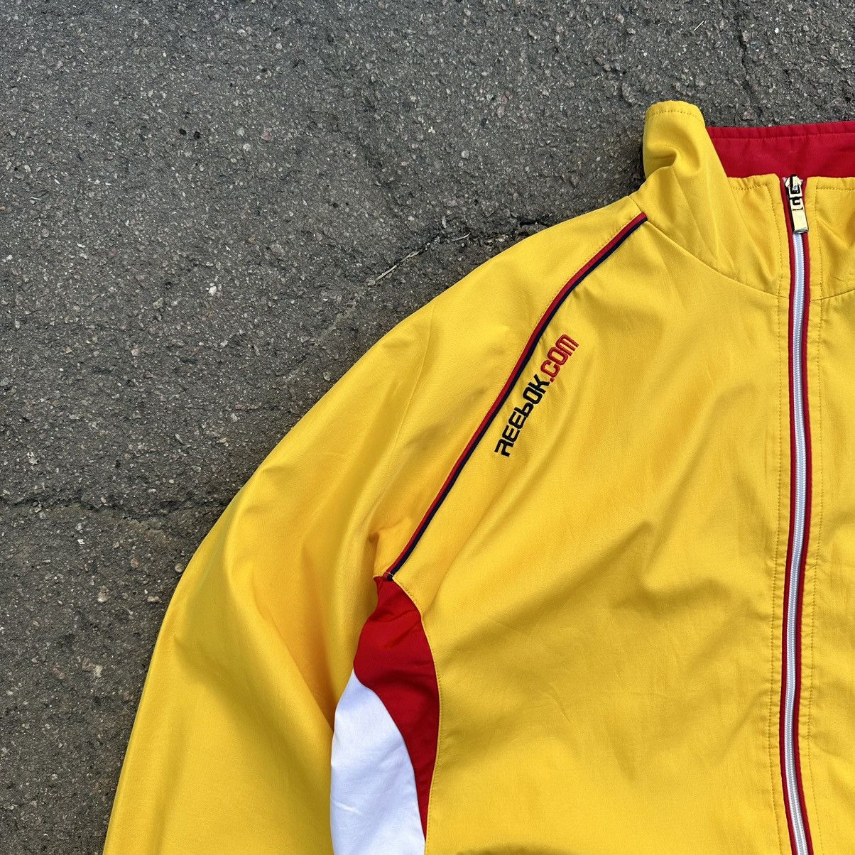 Reebok × Vintage Vintage Reebok Zip UP Windbreaker Jacket streetwear Size US XXL / EU 58 / 5 - 3 Thumbnail