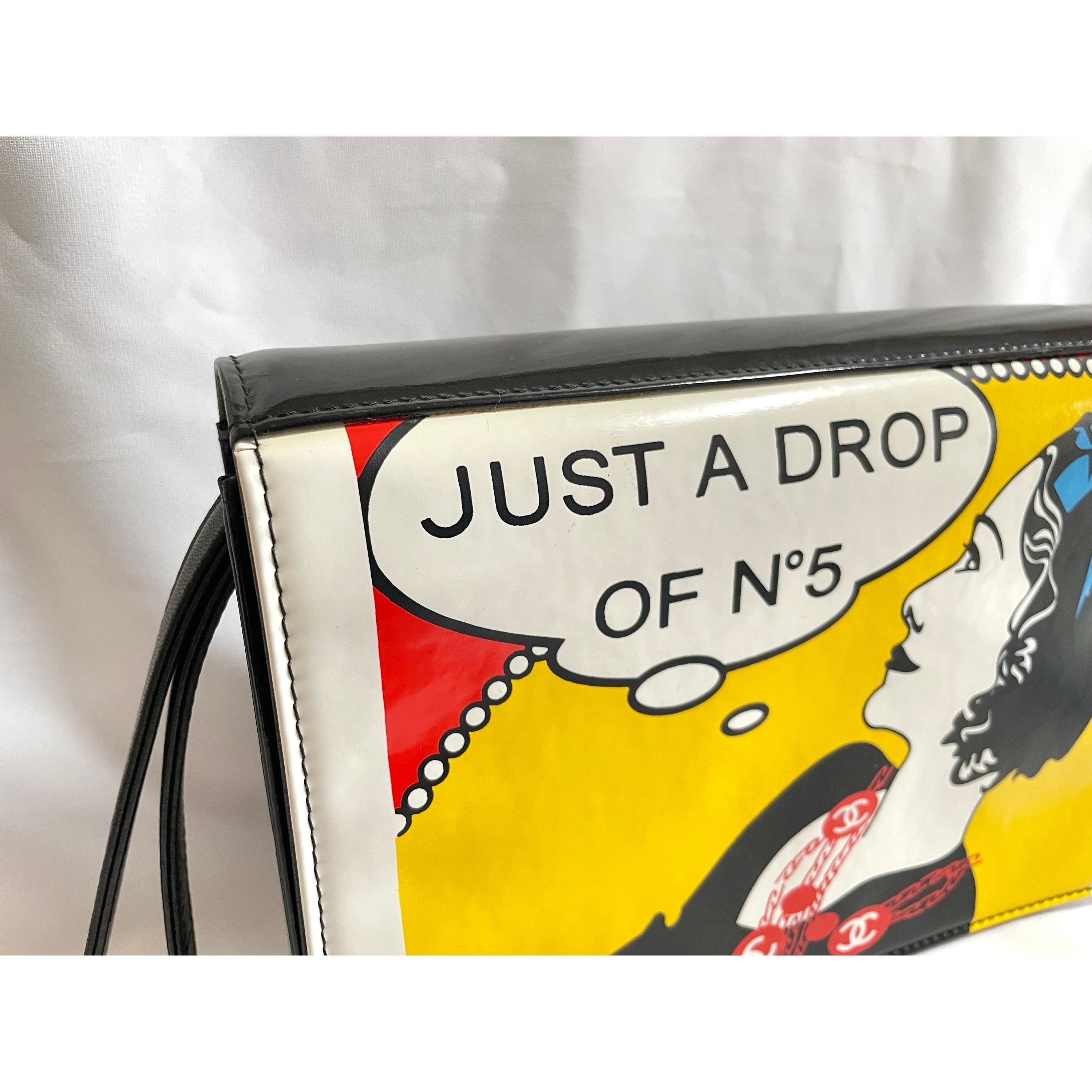 Chanel Vintage CHANEL patent enamel clutch bag, wristlet, just Size ONE SIZE - 3 Thumbnail