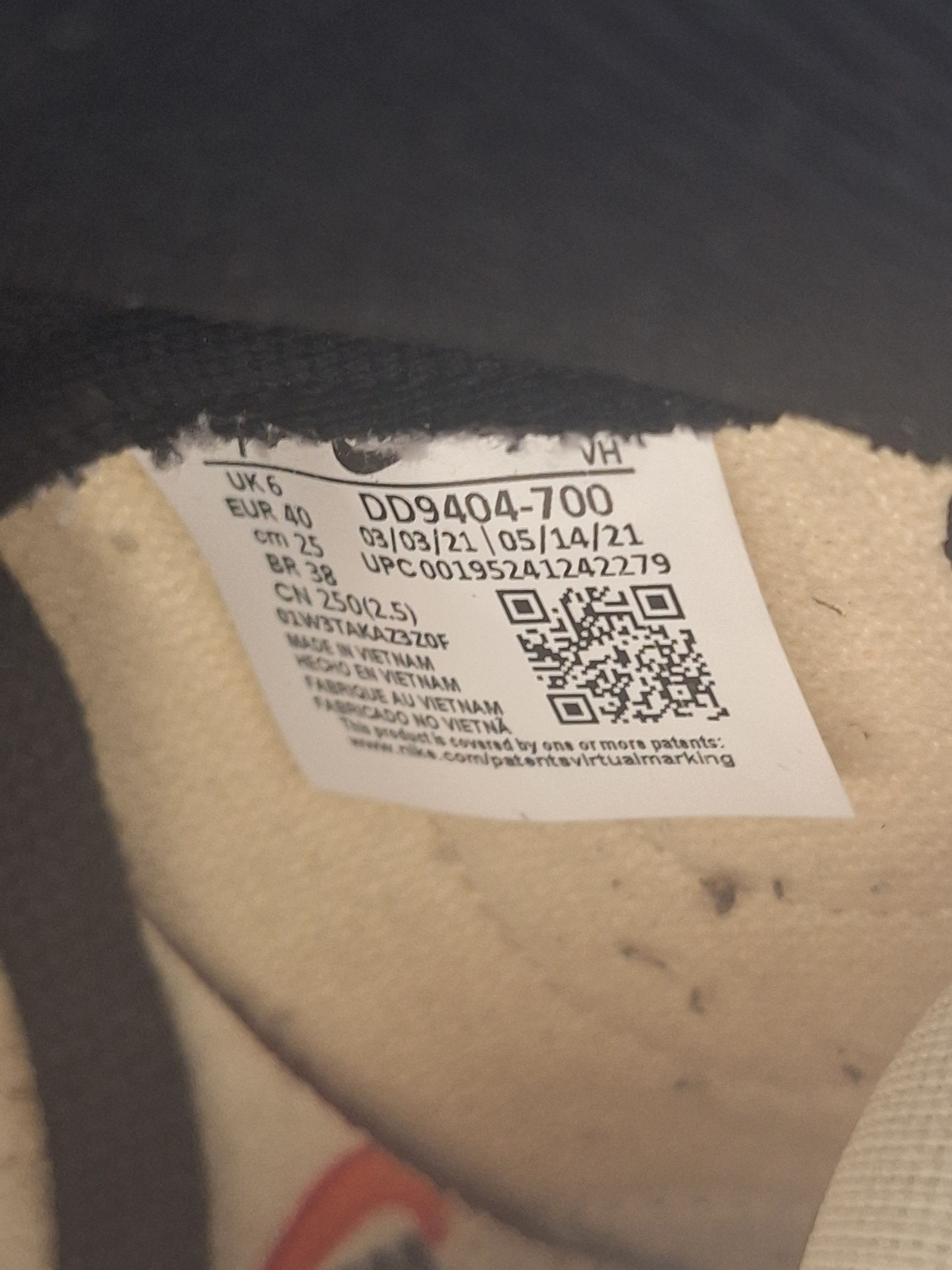 Nike Nike Dunk High 1985 "Black Acid Wash" Size US 7 / EU 40 - 5 Thumbnail