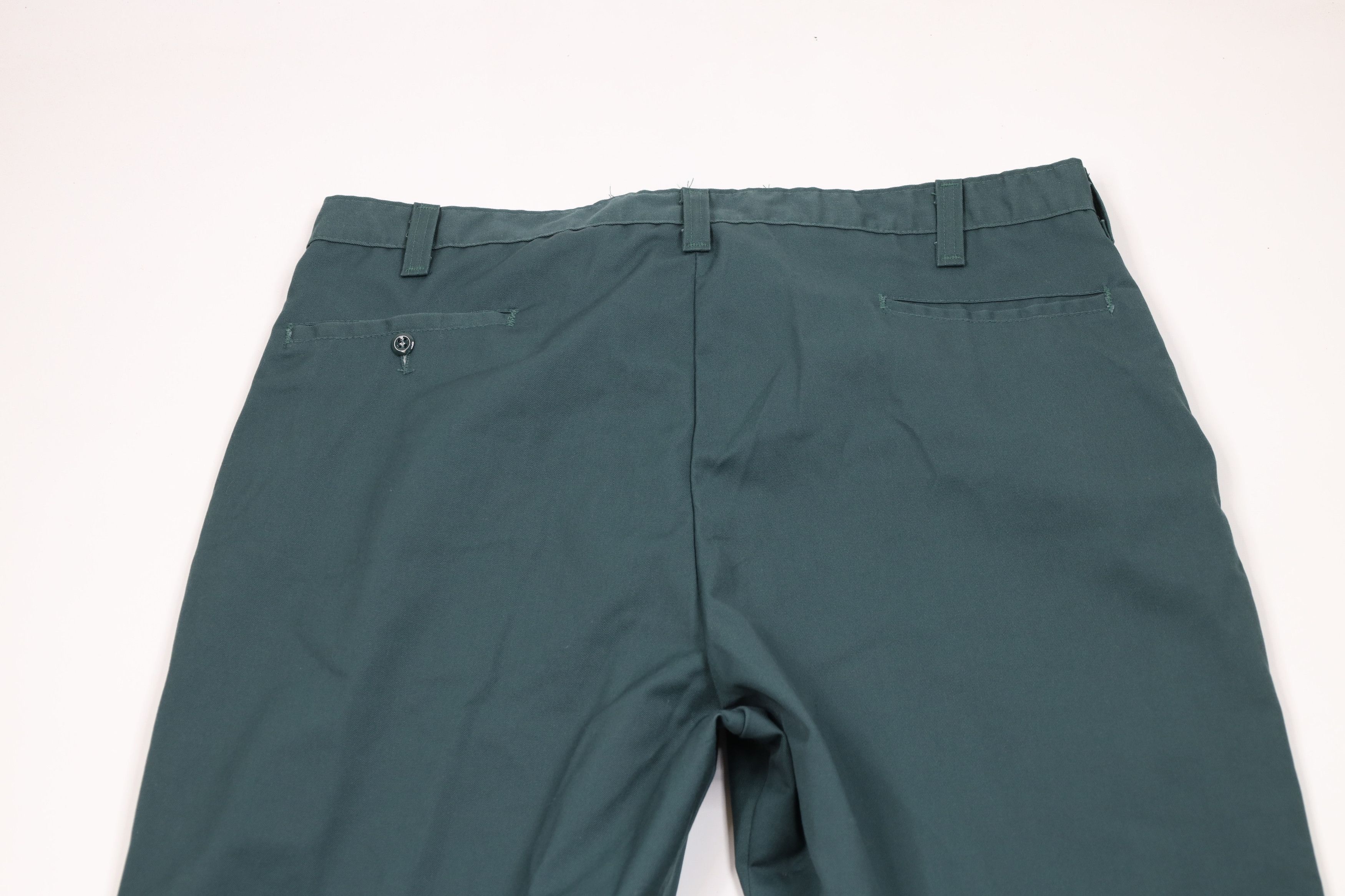 Vintage Vintage 80s 90s Streetwear Wide Leg Chino Pants Green USA Size US 40 / EU 56 - 10 Thumbnail
