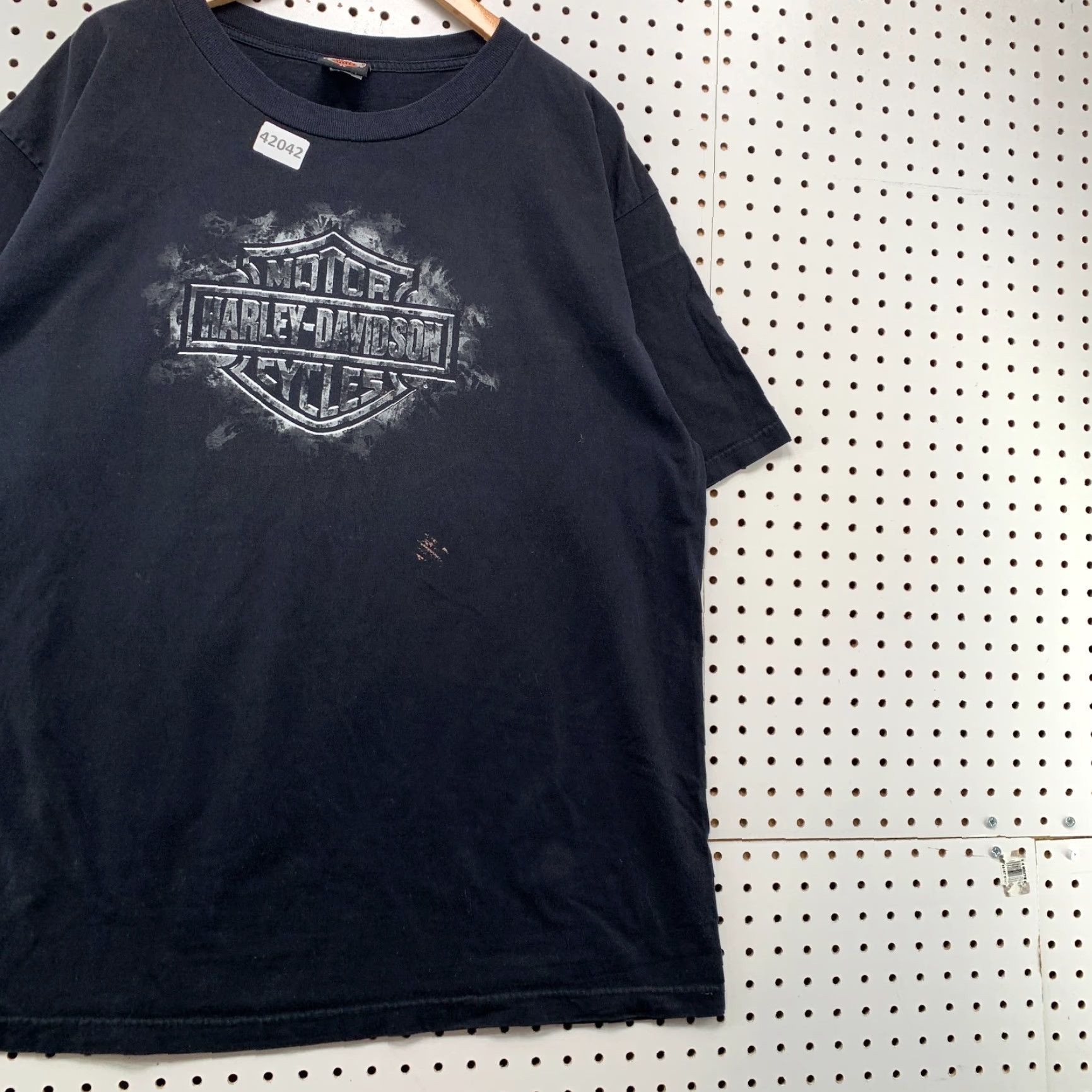 Harley Davidson VINTAGE Harley Davidson T-Shirt Mens 2XL Black Graphic Motorcycle Apparel Summer Size US XXL / EU 58 / 5 - 6 Thumbnail
