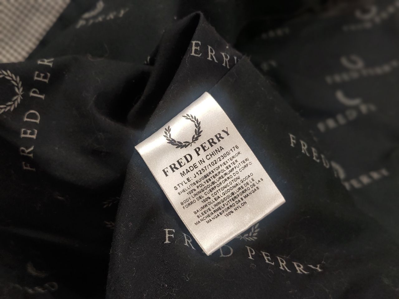 Fred Perry Vintage Fred Perry Light Classic Cotton chek Bomber jacket Size US M / EU 48-50 / 2 - 14 Thumbnail