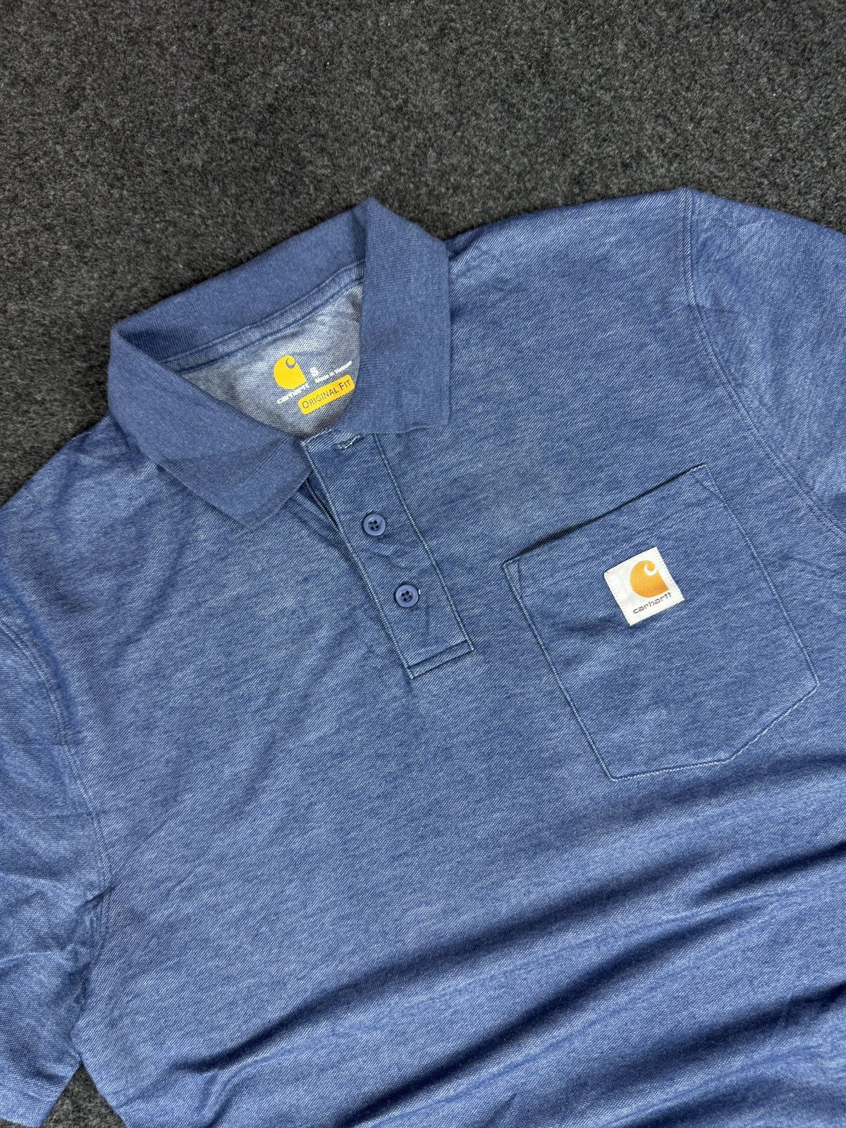 Carhartt × Vintage Carhartt Vintage polo T-shirt Size US S / EU 44-46 / 1 - 2 Thumbnail