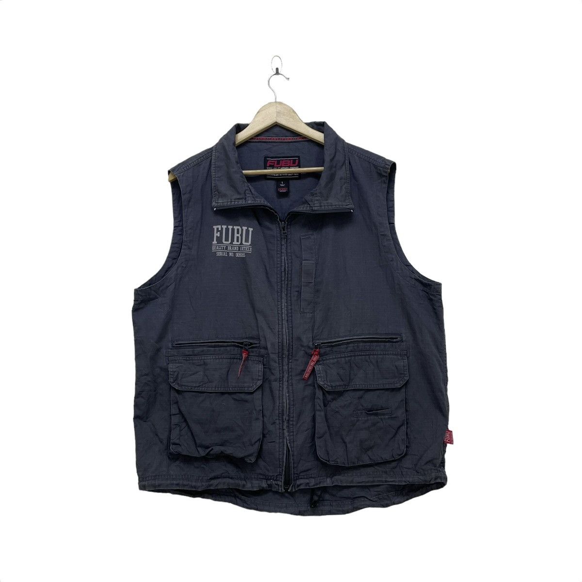 Band Tees × Fubu × Vintage Fubu Vest Jacket Size US L / EU 52-54 / 3 - 1 Thumbnail