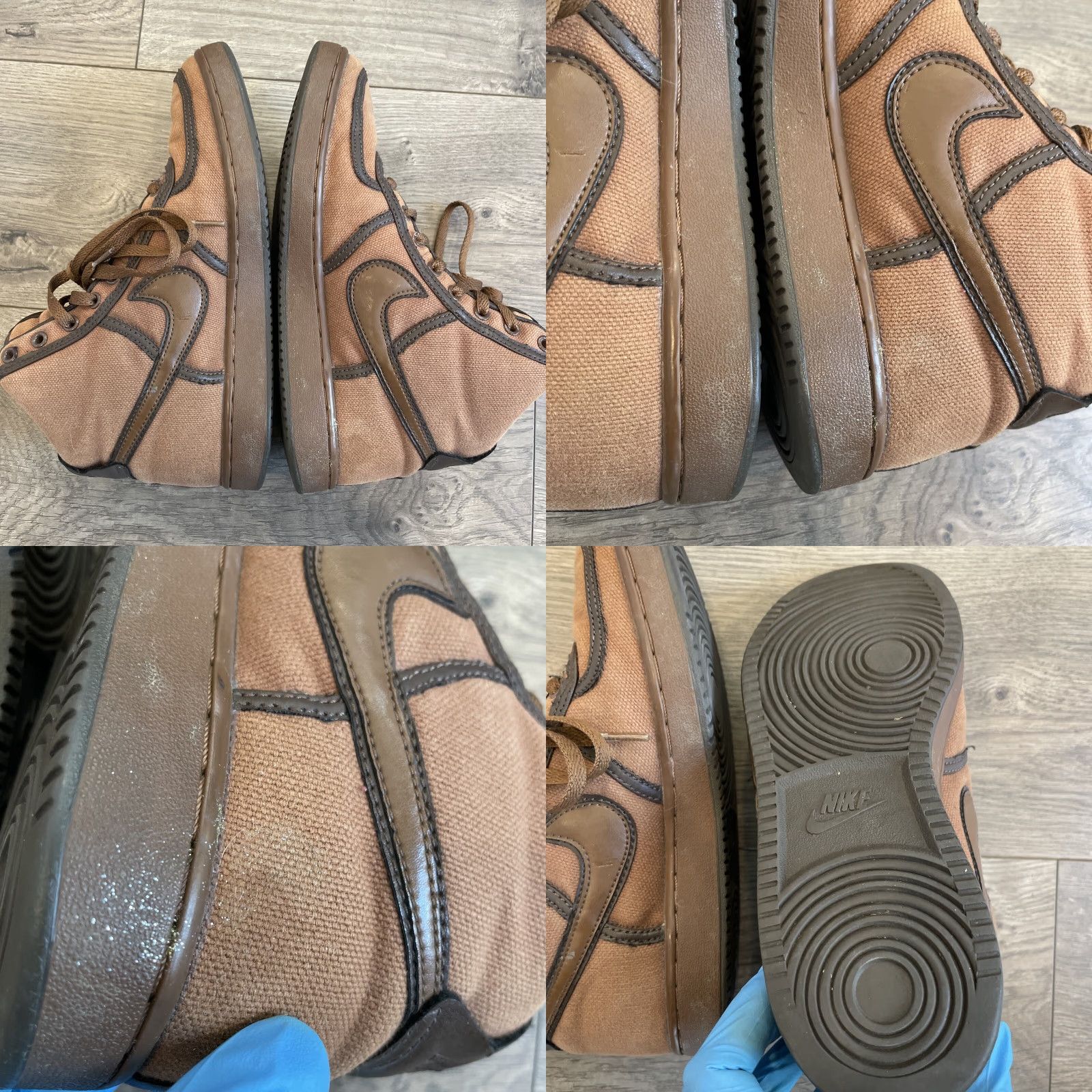 Nike Nike Vandal Sneaker Haight Street Brown Canvas Size 8 Men Athletic Shoes 2003 Straps Missing Size US 8 / EU 41 - 8 Thumbnail