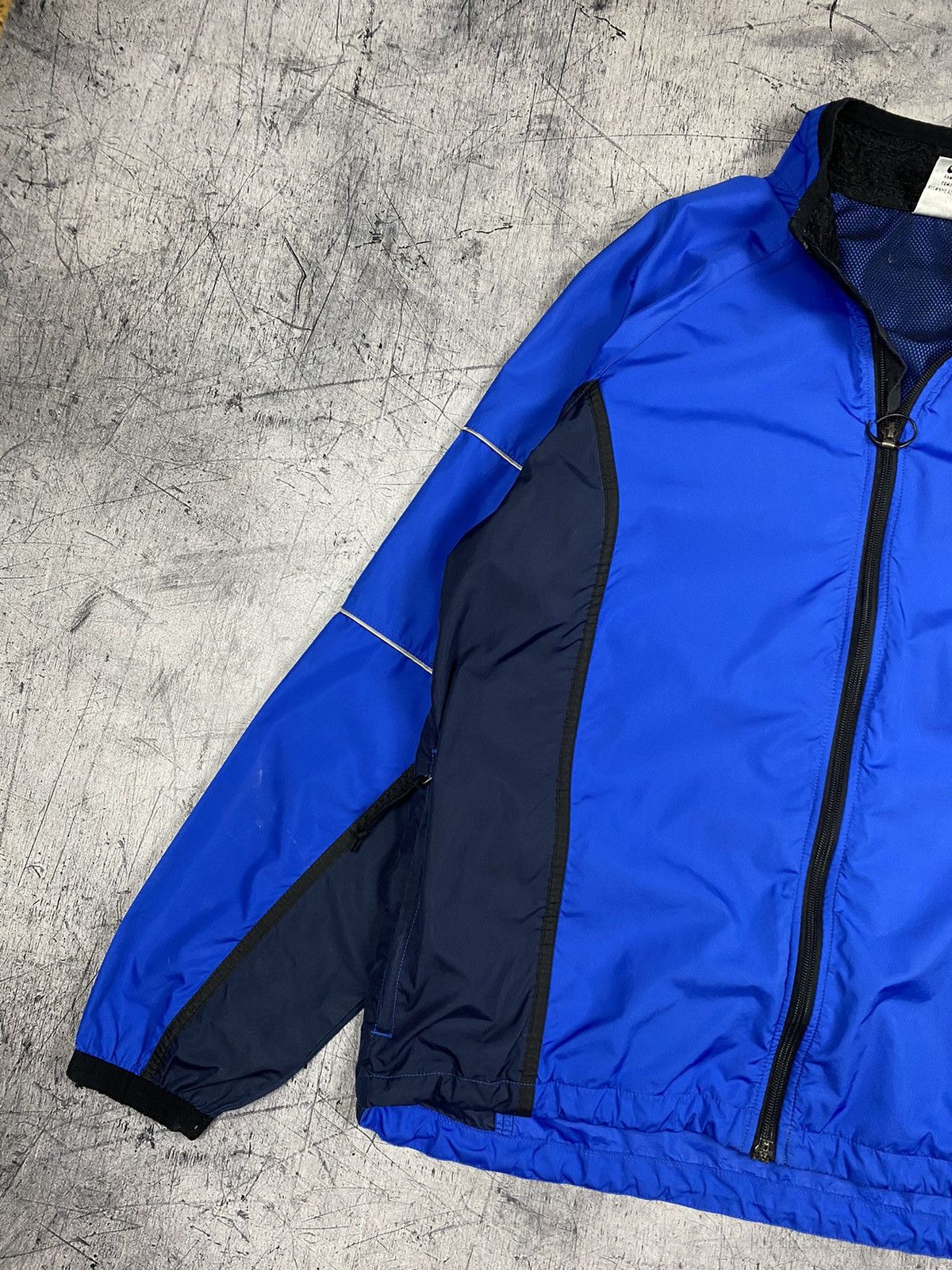 Nike × Vintage Vintage Nike Swoosh Drill Track Jacket Bomber Size US M / EU 48-50 / 2 - 9 Thumbnail