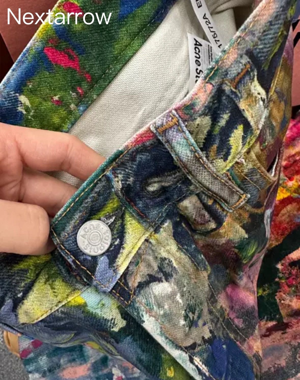Acne Studios Acne studios Printed jeans Size US 38 / EU 54 - 2 Thumbnail
