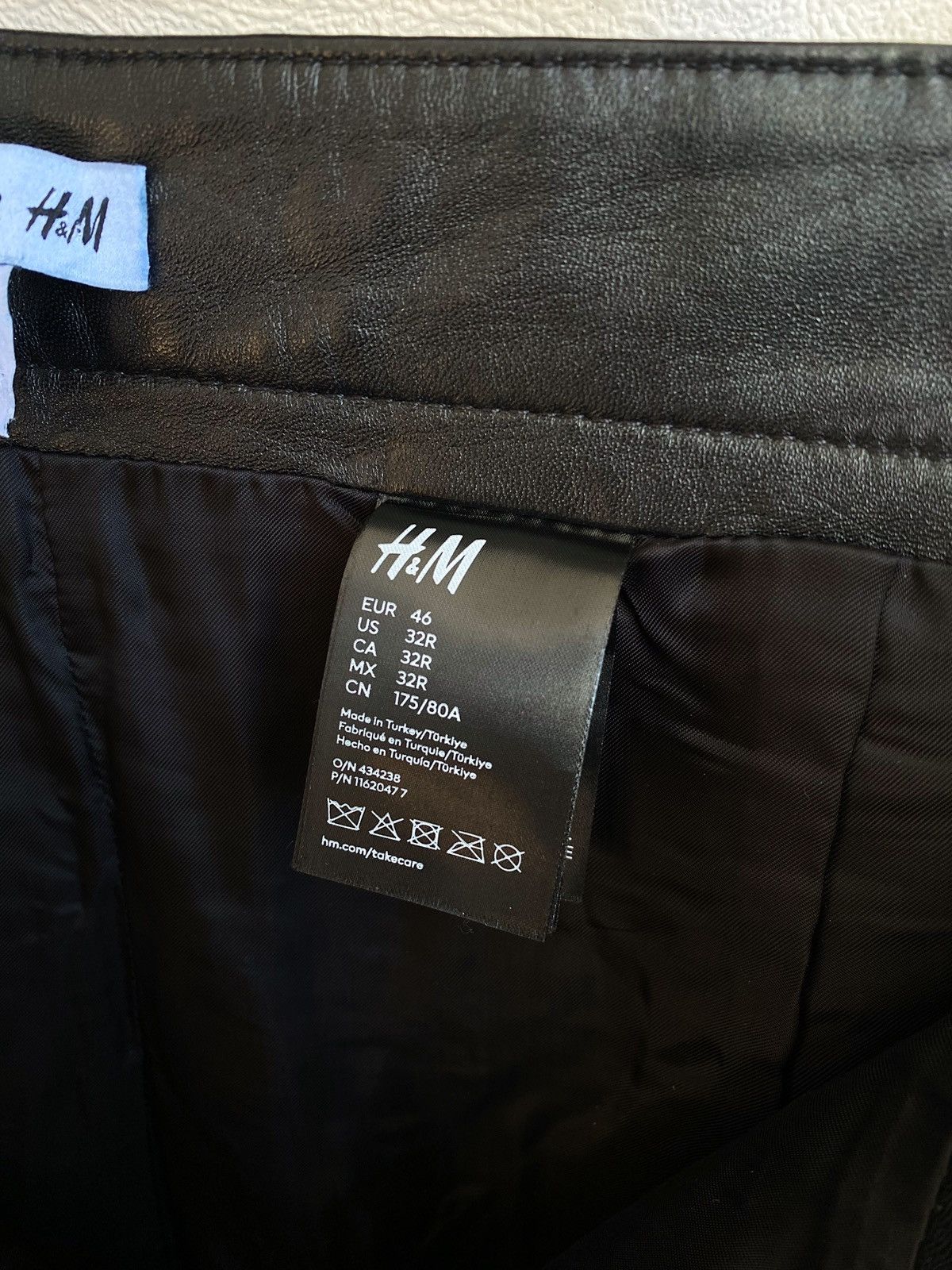 Mugler Mugler x H&M Leather Pants Size US 32 / EU 48 - 20 Thumbnail