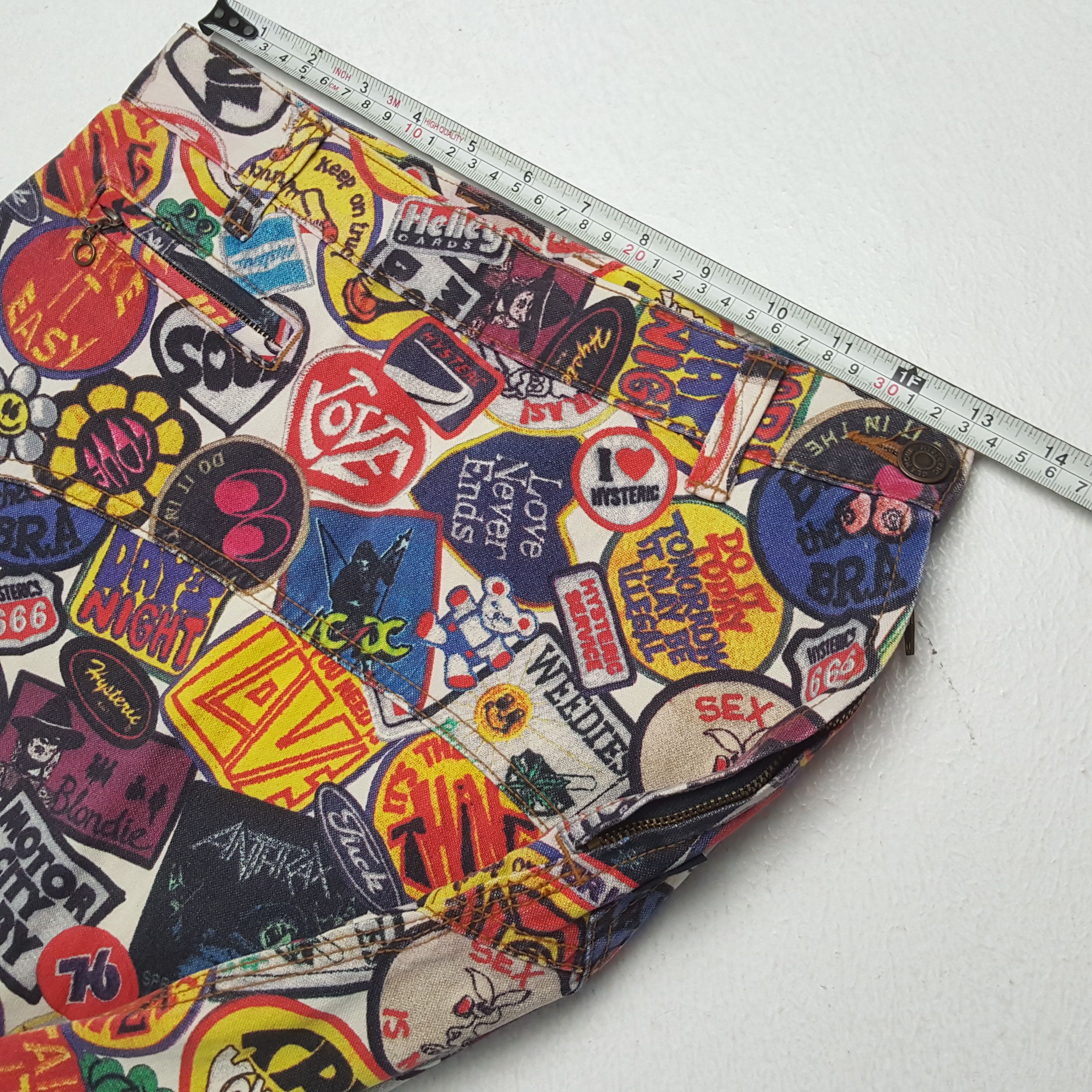 Hysteric Glamour Vintage HYSTERIC GLAMOUR Japanese Fashion Brand Rare Skirt Size 26" / US 2 / IT 38 - 7 Thumbnail