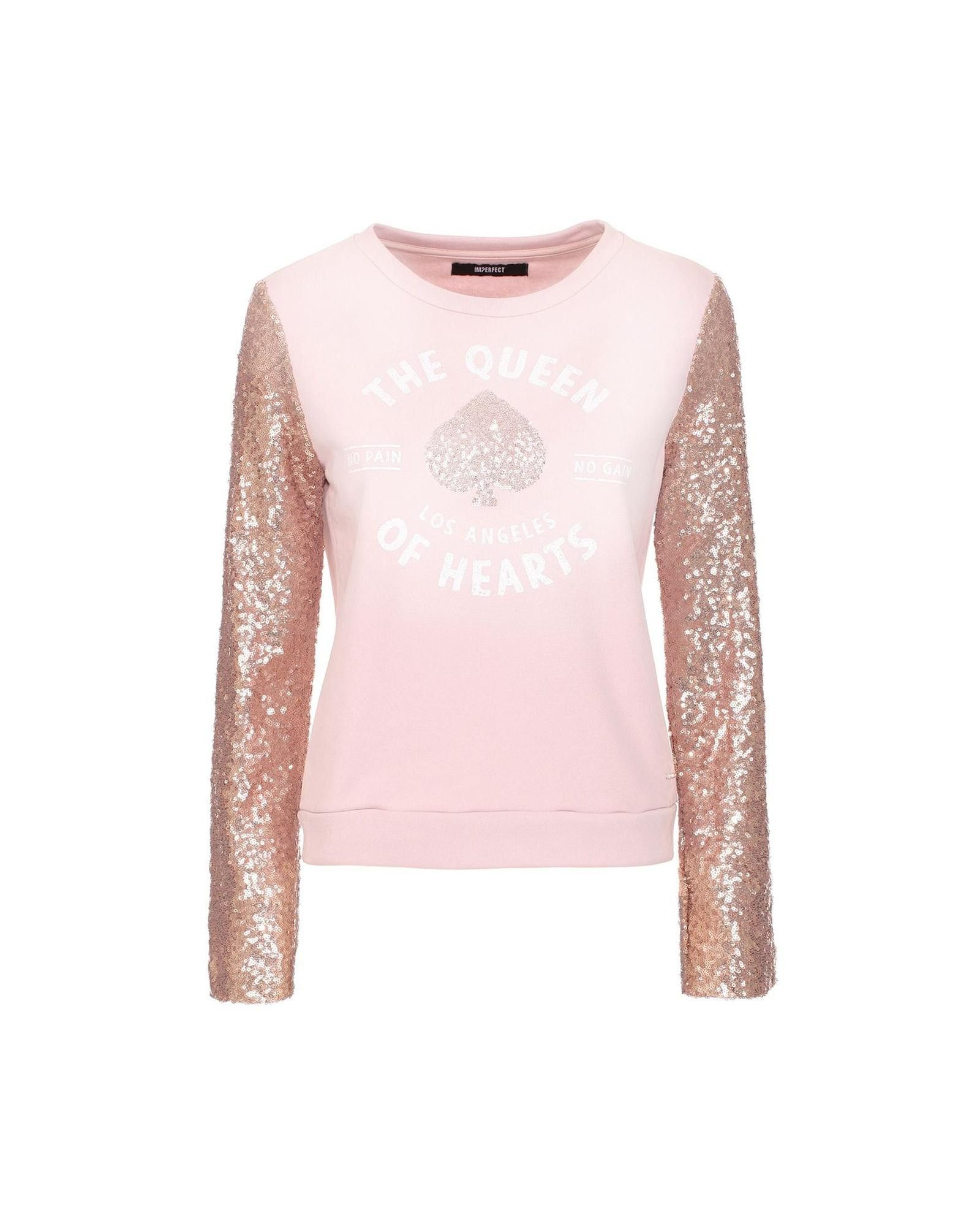 image of Imperfects Cotton Crewneck Sweater in Pink, Women's (Size XS)
