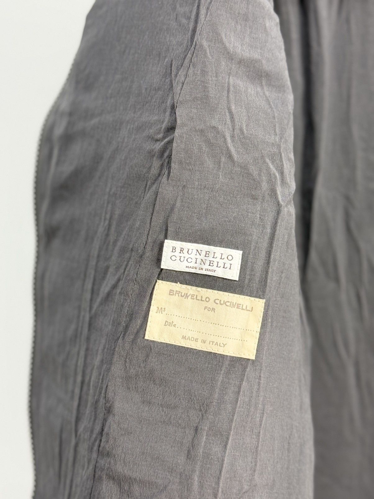 Brunello Cucinelli Brunello Cucinelli Ledies Silk Goose Down Jacket Size M / US 6-8 / IT 42-44 - 7 Thumbnail