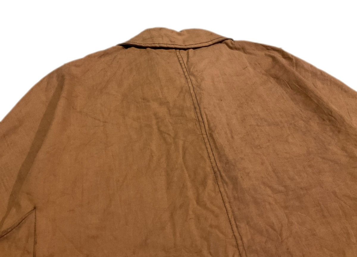 Designer 🔥Vintage Max Mara Waxed Jacket Made In Italy Size US M / EU 48-50 / 2 - 6 Thumbnail