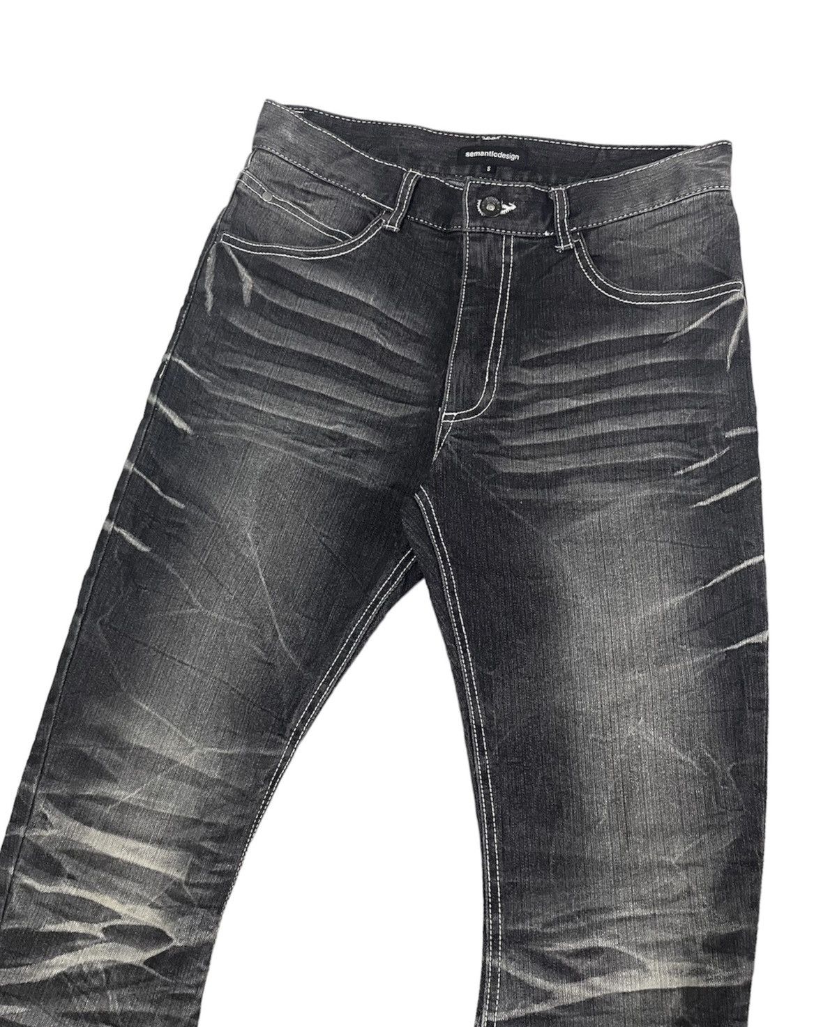 14th Addiction Semantic Design Japan Punk Clawmarks Jeans Size US 30 / EU 46 - 3 Thumbnail
