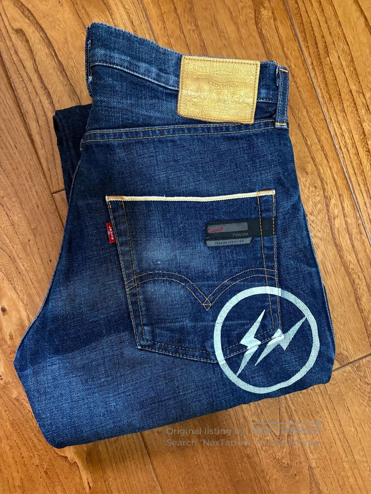 Levi's Levi's Fenom Gold Heavy Washed Jeans. Size US 32 / EU 48 - 3 Thumbnail