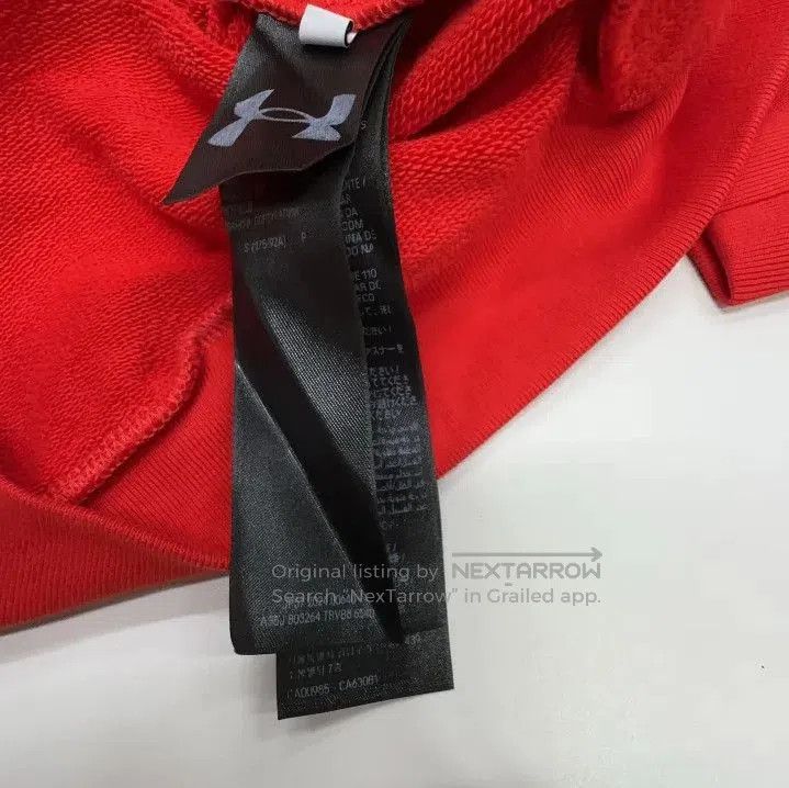 Balenciaga Balenciaga x Under Armour Red Hoodie Sweatshirt. Size US S / EU 44-46 / 1 - 2 Thumbnail