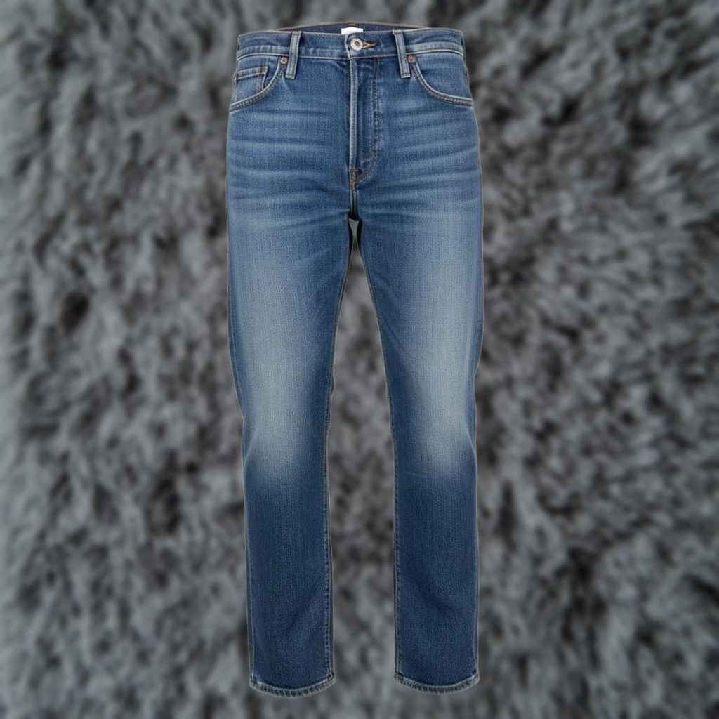 Levi's Levi's 505 Jeans Mens 30x30 Blue Medium Wash Straight Denim Zip Fly Regular Fit Size US 30 / EU 46 - 1 Thumbnail