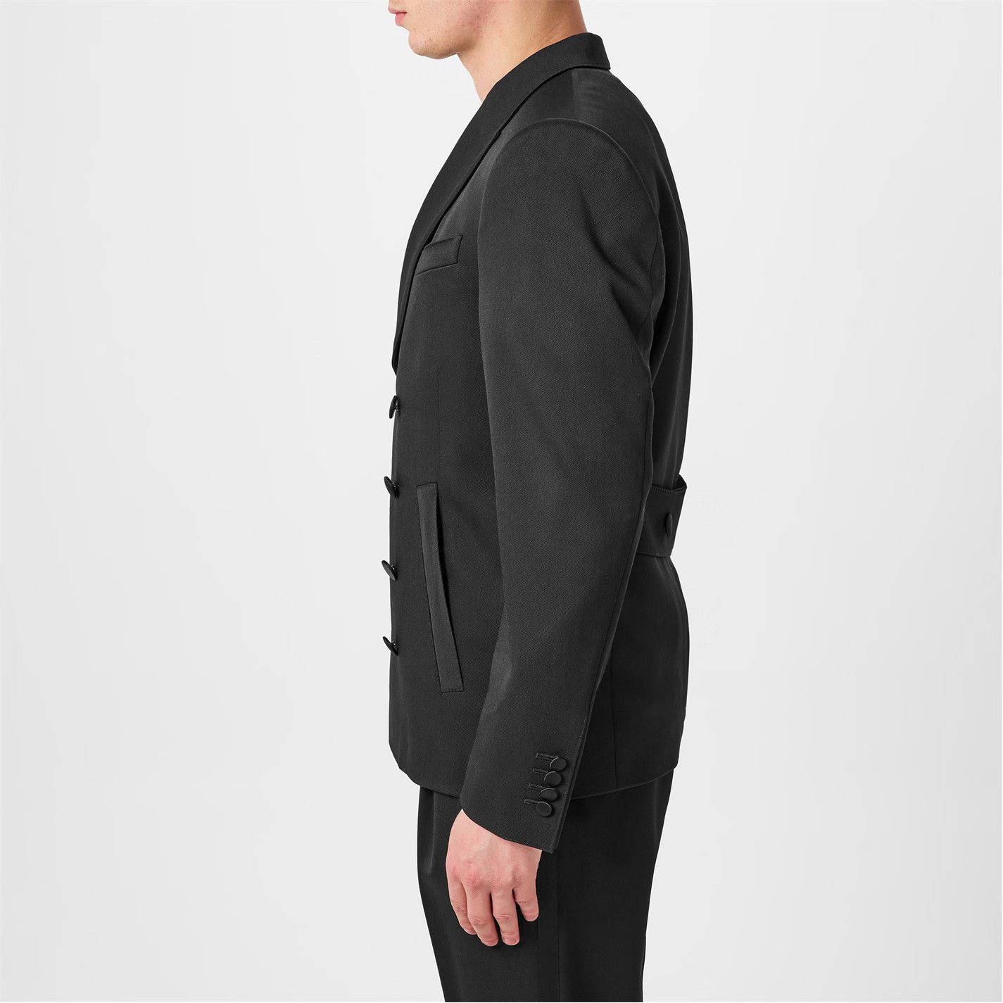 Dolce & Gabbana o1g2r1mq0426 Double Breasted Formal Jacket in Black Size US M / EU 48-50 / 2 - 3 Thumbnail