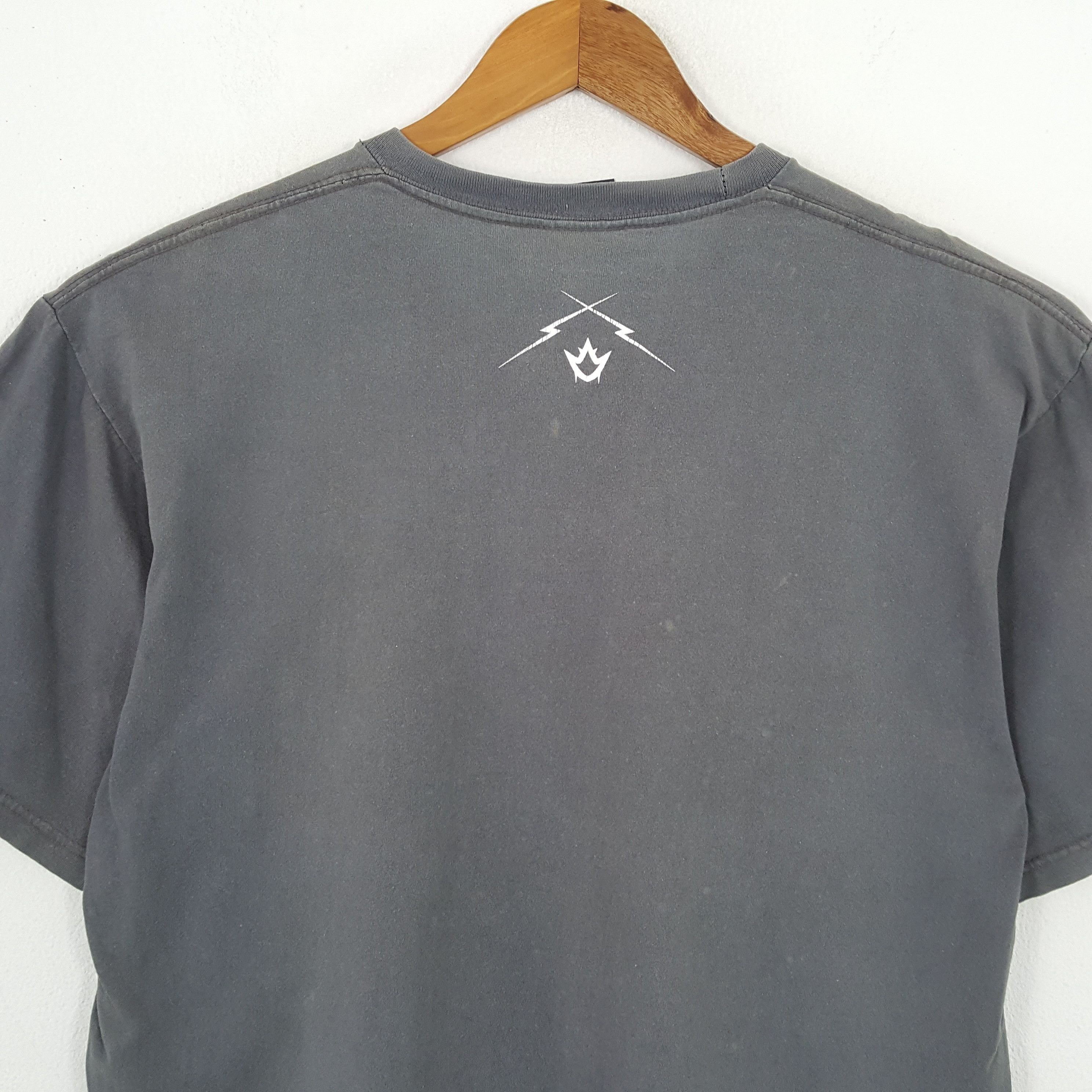 Rusty × Vintage Vintage RUSTY Streetwear Skull Design T-Shirts Size US XL / EU 56 / 4 - 4 Thumbnail