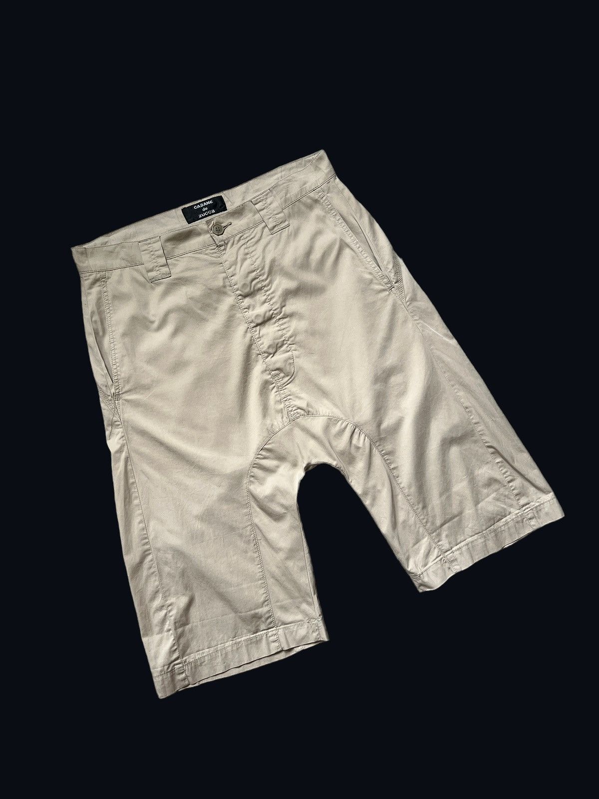 CABANE de ZUCCa Vintage Cabane de Zucca Drop Crotch Shorts Size US 33 - 5 Thumbnail