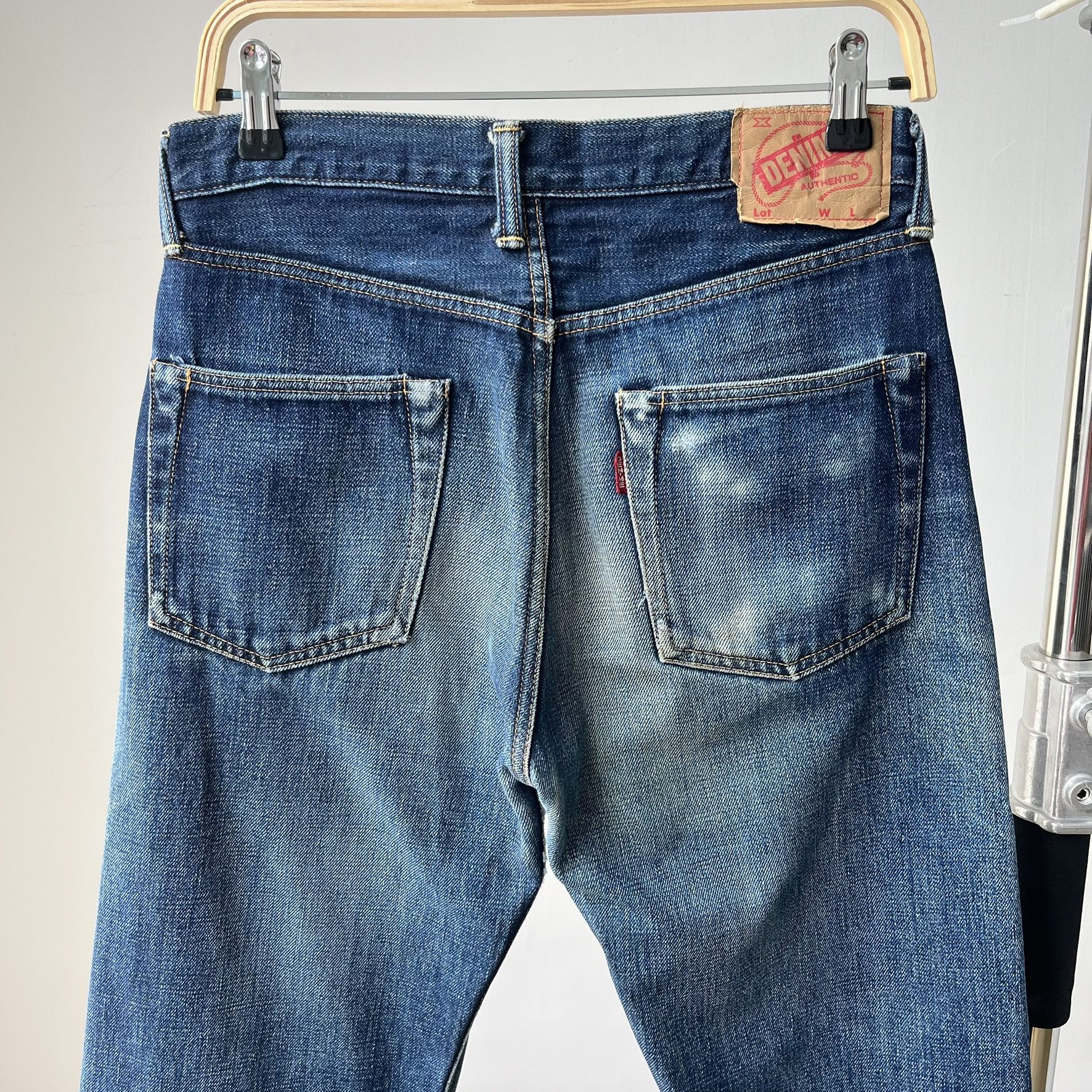 Levi's Size 28x28.5 Vintage 90's Denime Big E Japan Denim S1499 Size US 28 / EU 44 - 11 Thumbnail
