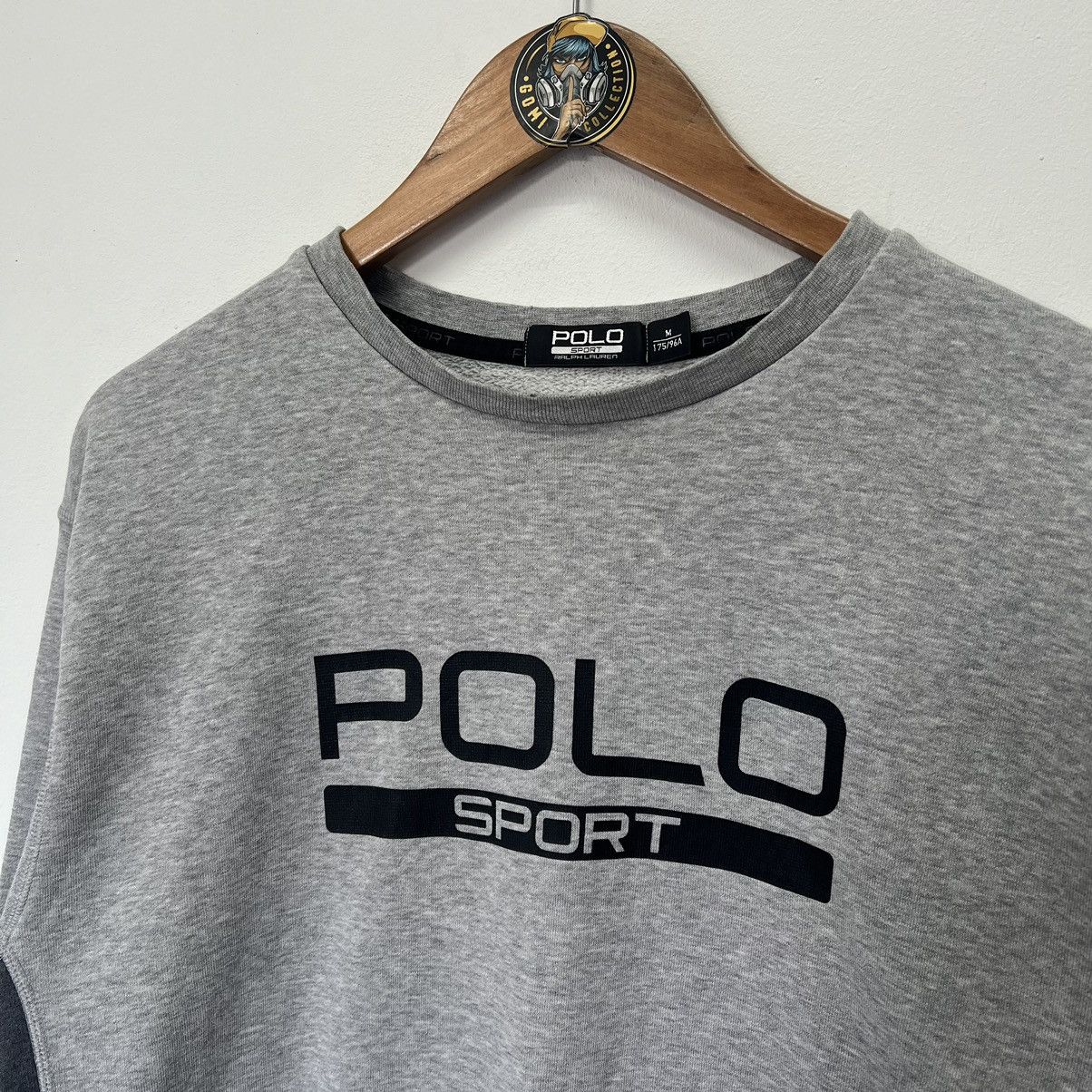 Polo Ralph Lauren × Vintage Vintage Polo Ralph Lauren Polo Sport Sweatshirt Size US M / EU 48-50 / 2 - 2 Thumbnail