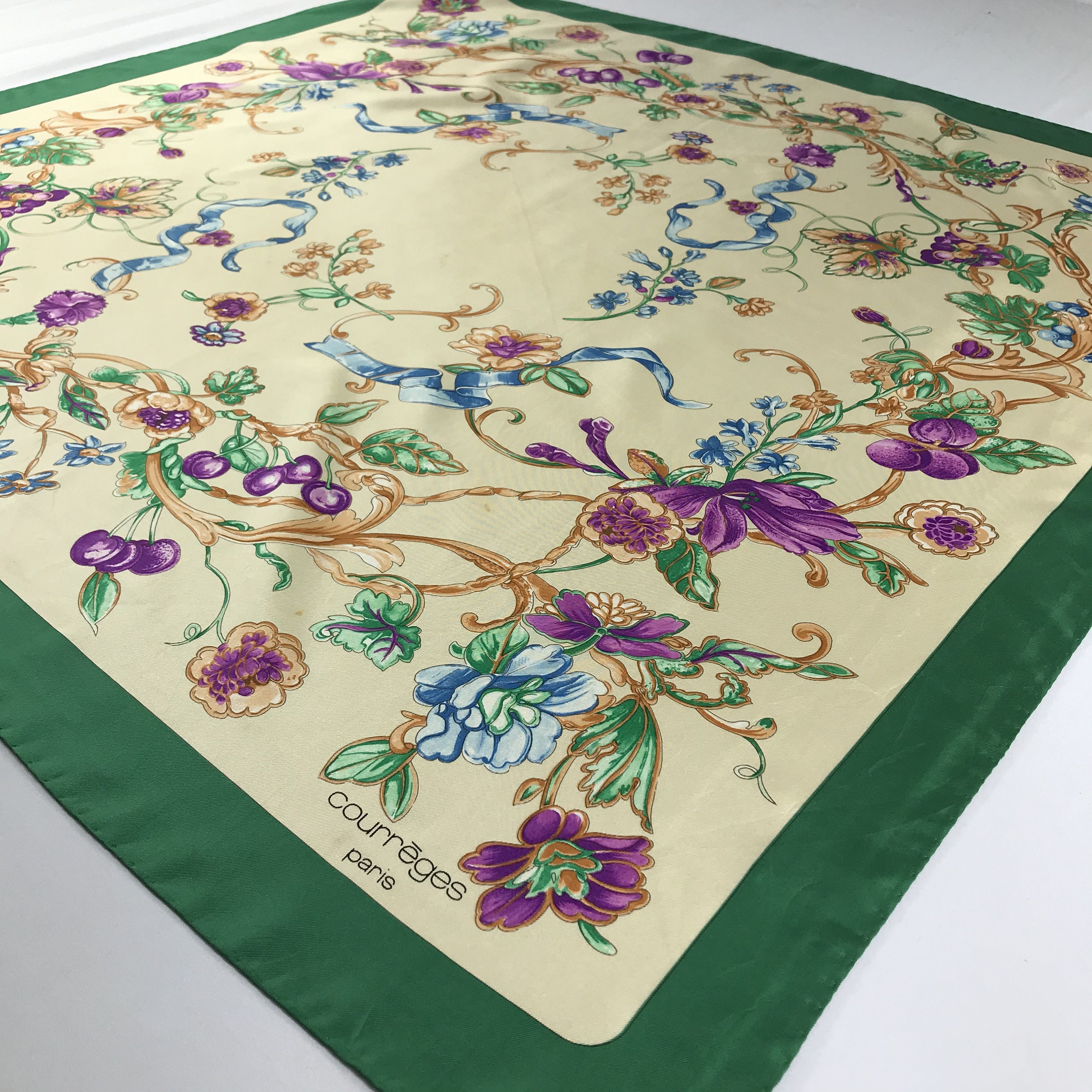 Courreges Vintage Courreges Silk Scarf Size ONE SIZE - 3 Thumbnail