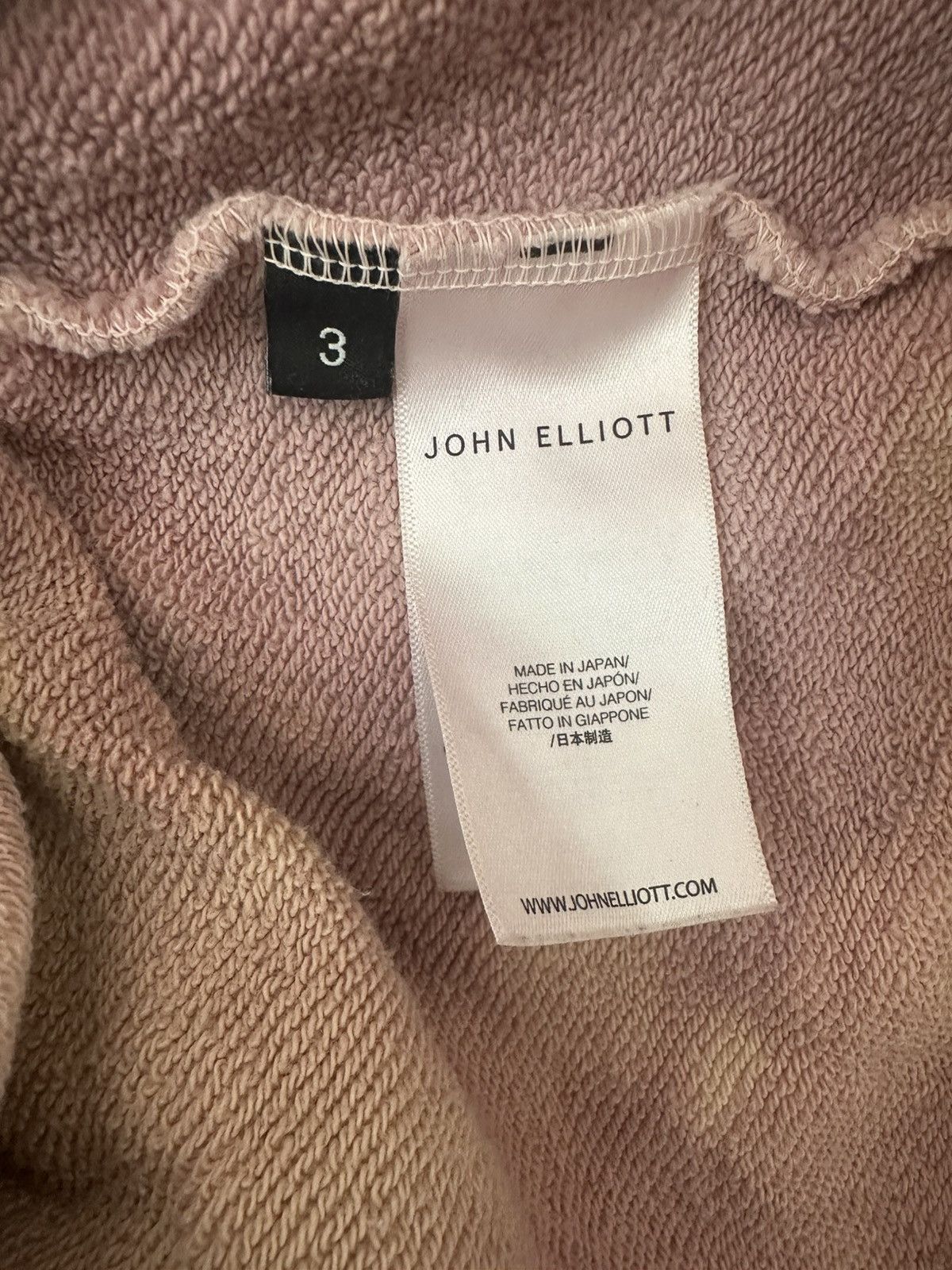 John Elliott John Elliott LA sweats pink tye dye Sz large Size US 34 / EU 50 - 5 Thumbnail