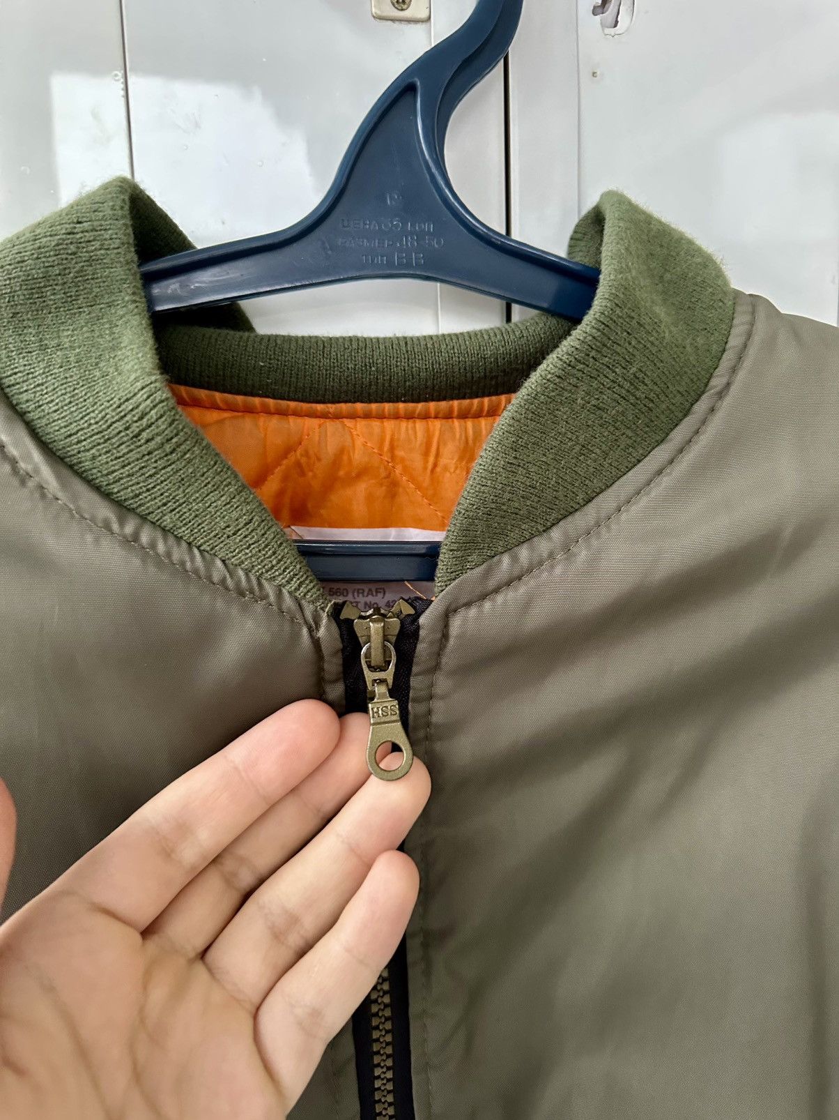 Other Vintage MA-1 Bomber Jacket Military Air Force Size US M / EU 48-50 / 2 - 9 Thumbnail