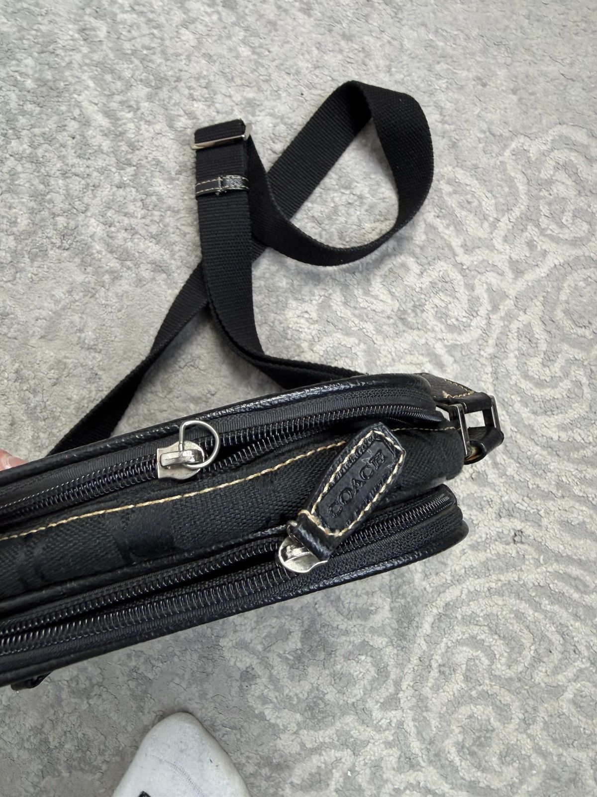 Coach Coach Multi Logo Leather High End Handbag Size ONE SIZE - 7 Thumbnail