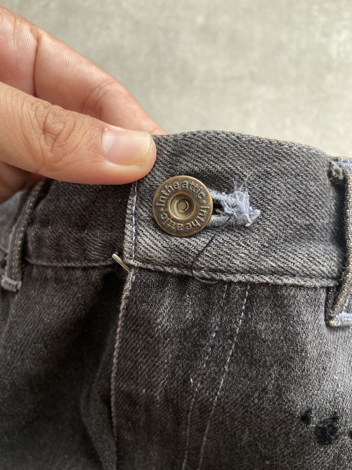 If Six Was Nine In The Attic Poem Jeans Size US 31 - 5 Thumbnail