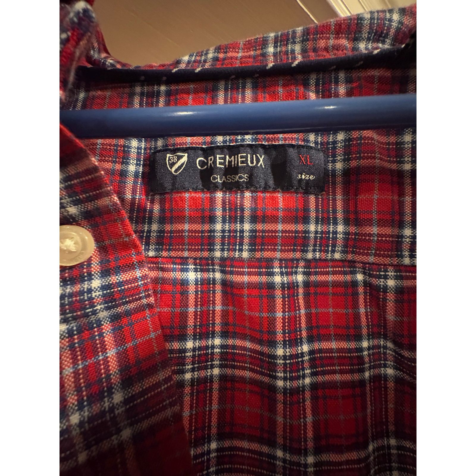 Cremieux Cremieux Classics Men’s Button-Down Flannel Shirt Size XL Size US XL / EU 56 / 4 - 5 Thumbnail