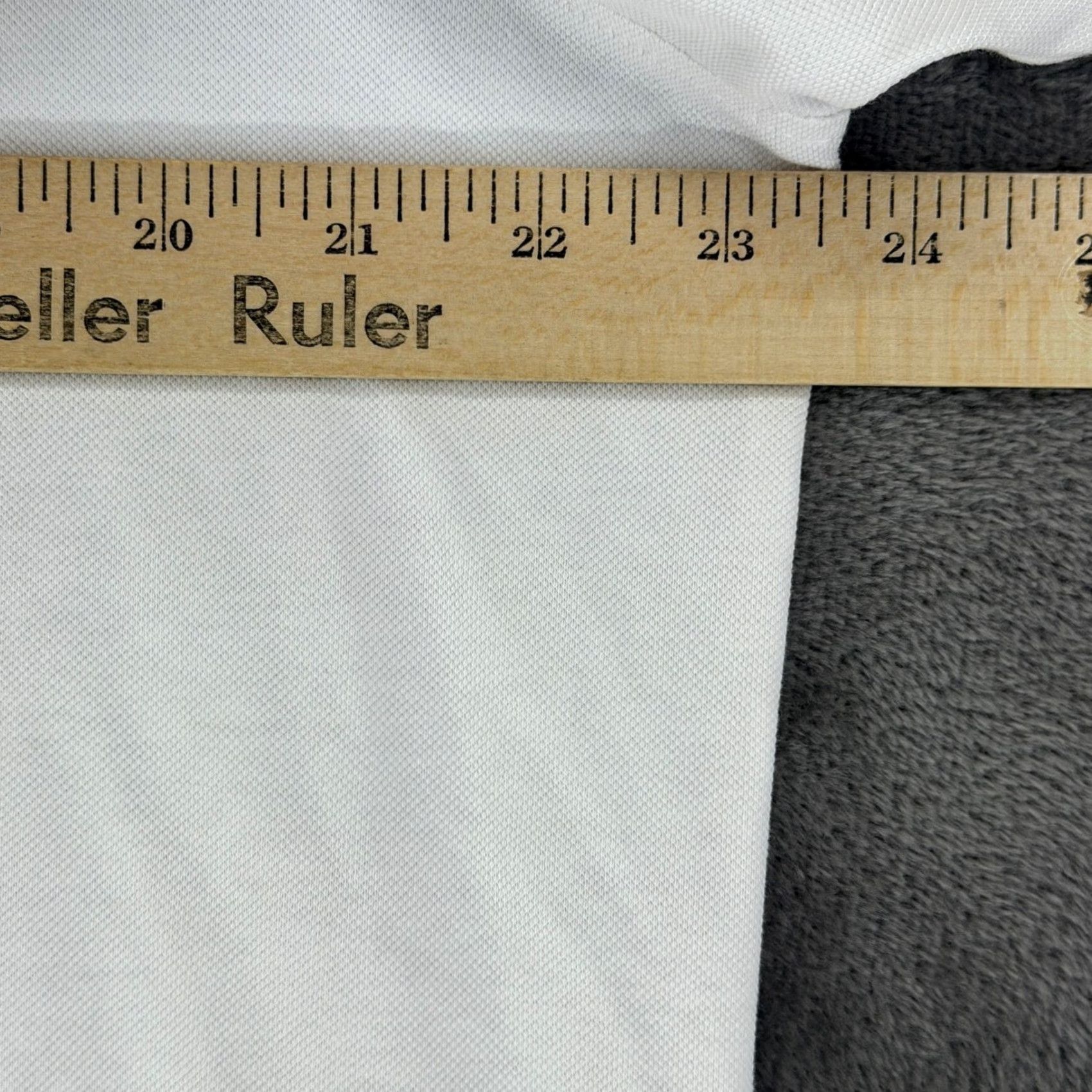 Vintage Greyson Polo Shirt White Short Sleeve Large Mens Golf Performance Cotton Blend Embroidered Logo 3-Button Placket Slim Fit Casual Size US L / EU 52-54 / 3 - 4 Thumbnail