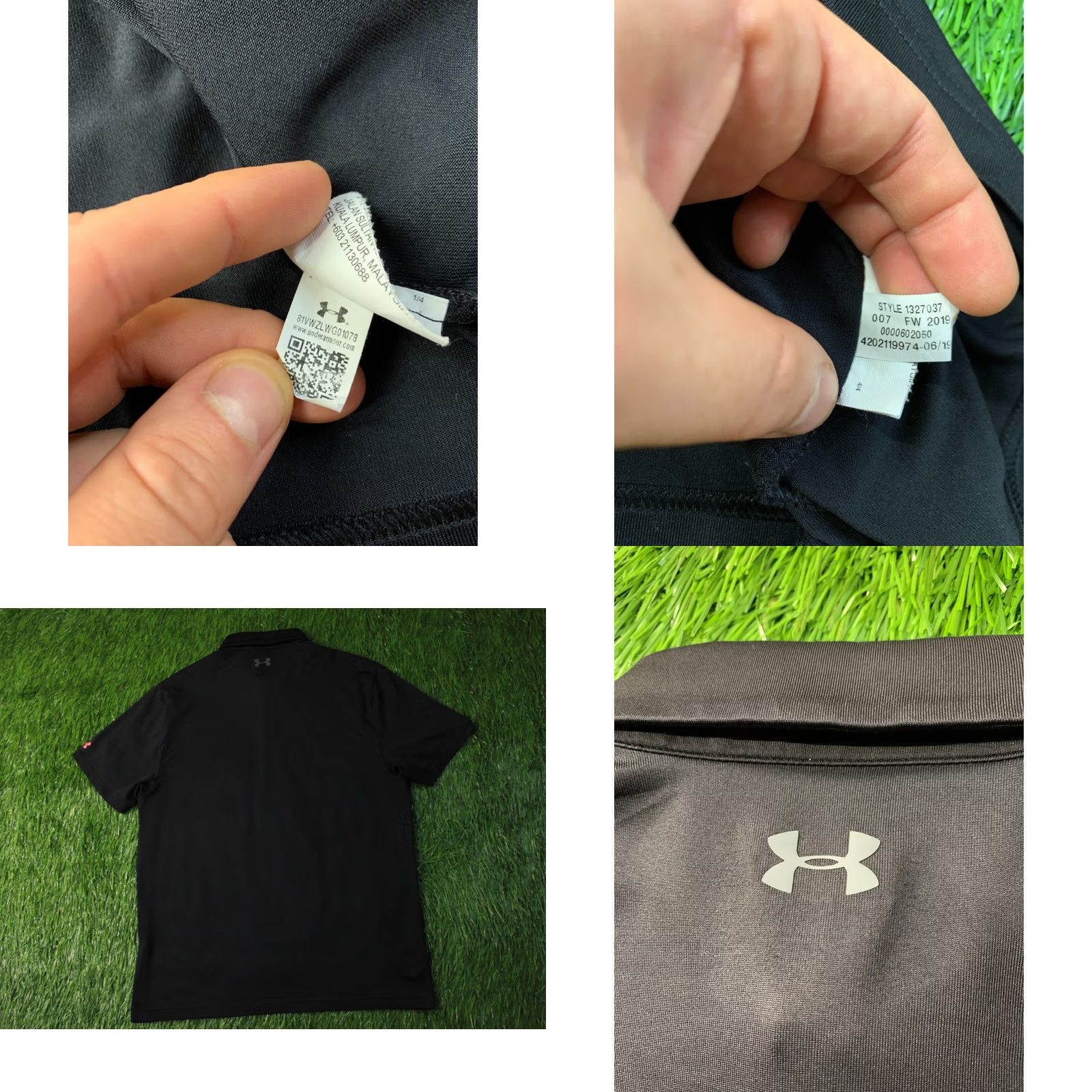 Under Armour Under Armour Polo Shirt Men L Black 2019 The Playoff Jersey Size L Size US L / EU 52-54 / 3 - 8 Thumbnail