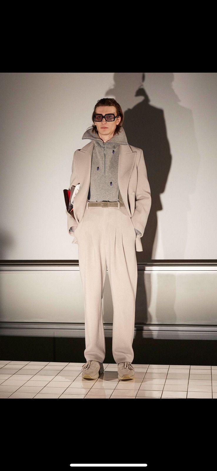 Acne Studios Acne Studios amiga boucle suit Size 46L - 1 Thumbnail
