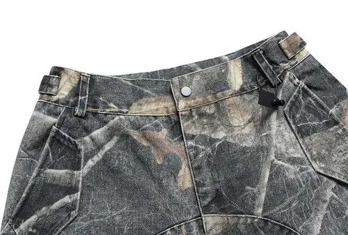 VIBE Bermuda Cargo Camo Shorts Size US 32 / EU 48 - 6 Thumbnail