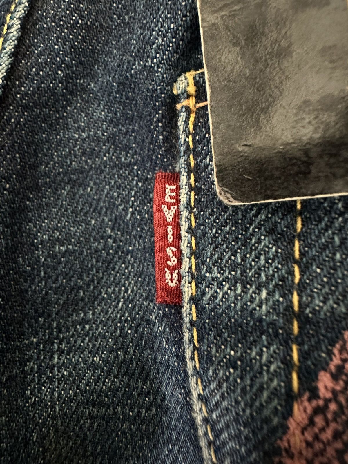 Evisu EVISU NO 1 SPECIAL SEAGULL PINK SELVEDGE DENIM Size US 30 / EU 46 - 4 Thumbnail