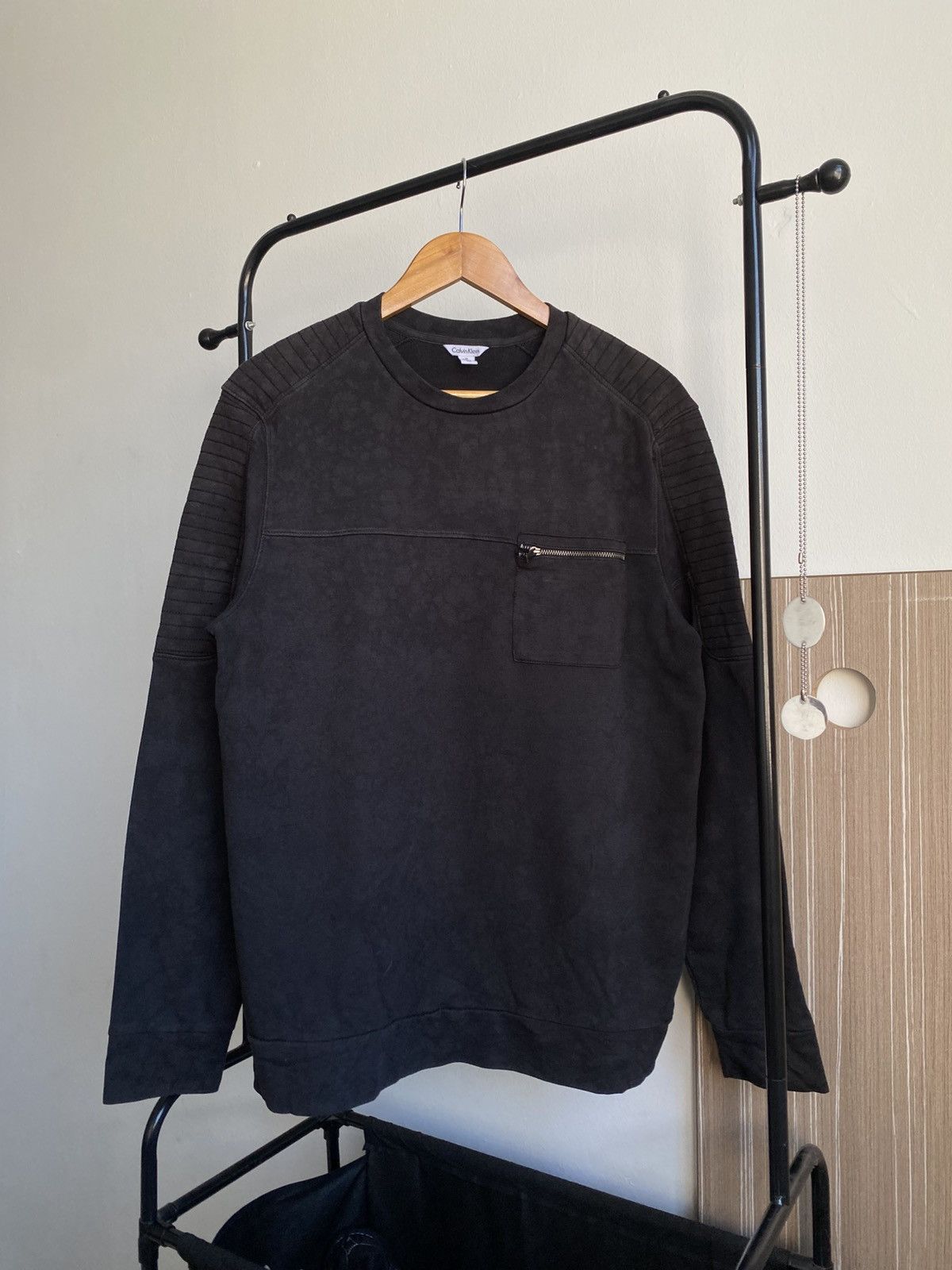 Calvin Klein Calvin Klein Double Line Shoulder Pad Long sleeve shirt Size US M / EU 48-50 / 2 - 2 Thumbnail