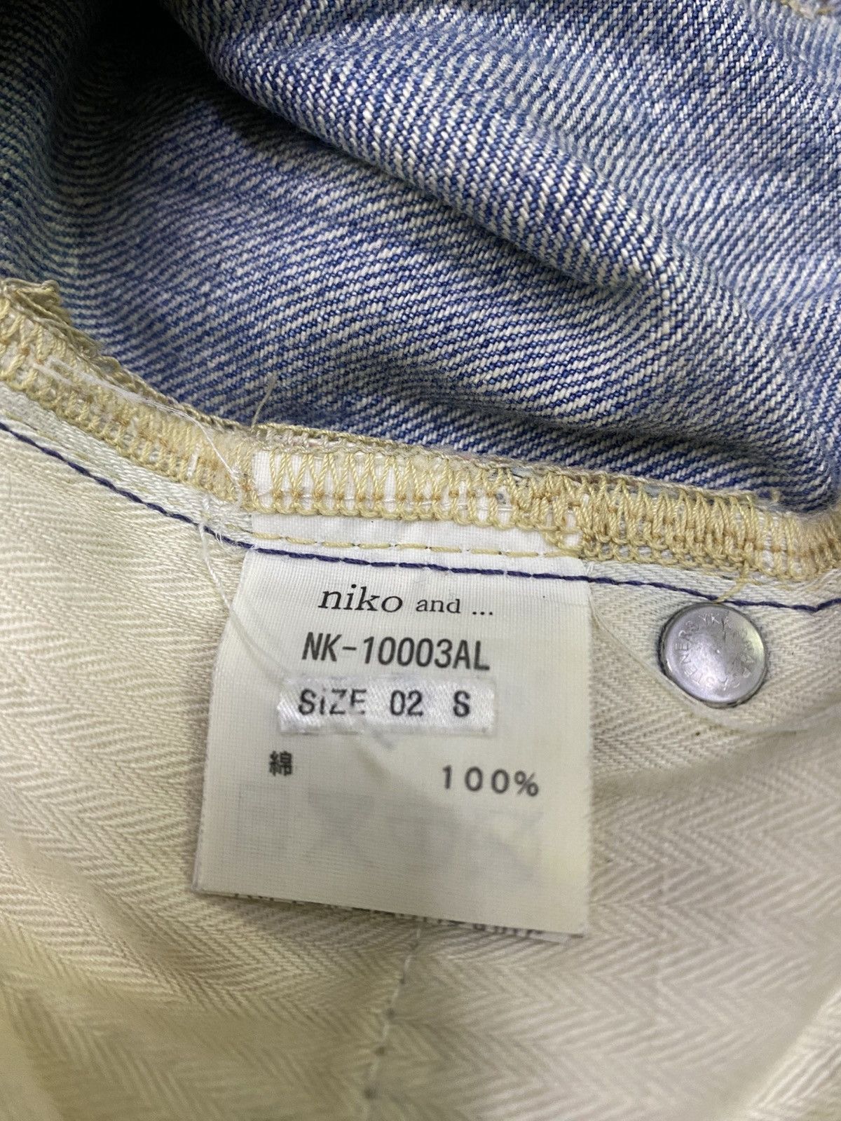 Japanese Brand × Self Edge × Vintage Niko and… Selvedge Jeans Size US 32 / EU 48 - 13 Thumbnail