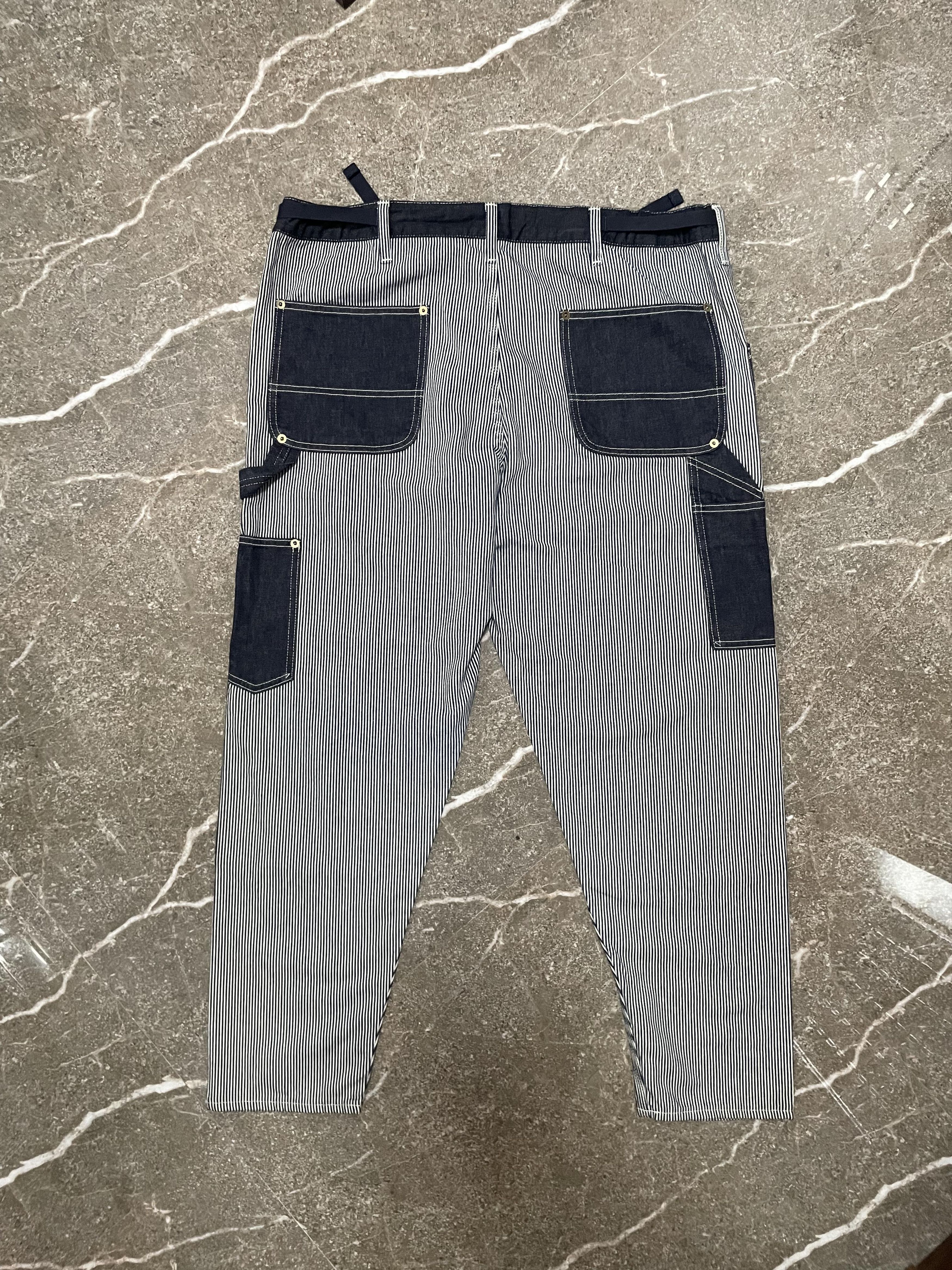 Ganryu GANRYU CDG Hickory tapered pants - Size US 38 / EU 54 - 10 Thumbnail