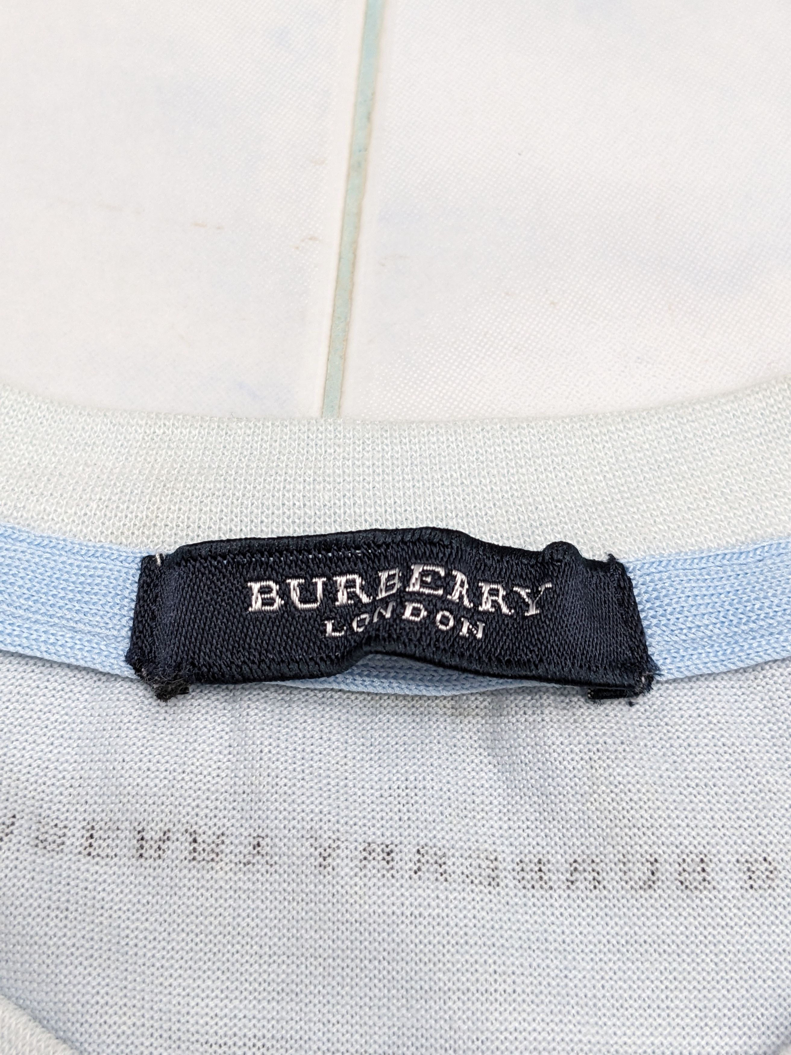 Burberry Burberry Spell Out Monogram Nova Check Tshirt Size US M / EU 48-50 / 2 - 8 Thumbnail