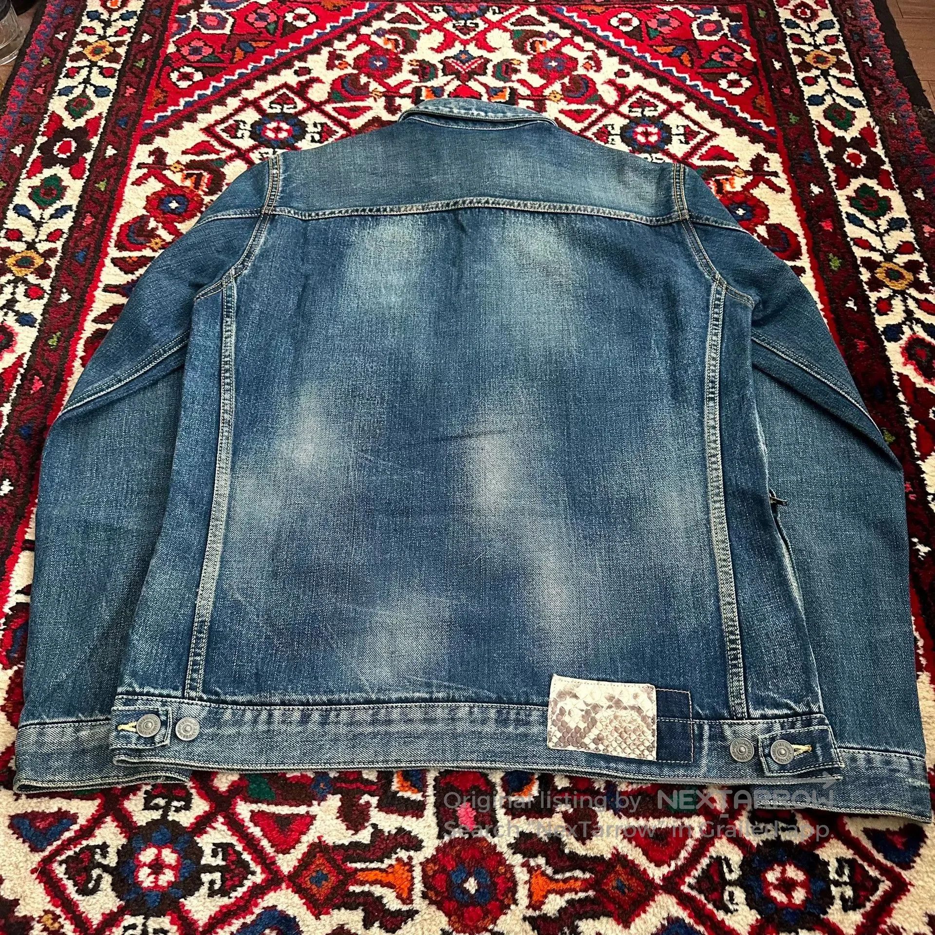 Visvim Visvim Denim Jacket in Rare Design. Size US L / EU 52-54 / 3 - 3 Thumbnail