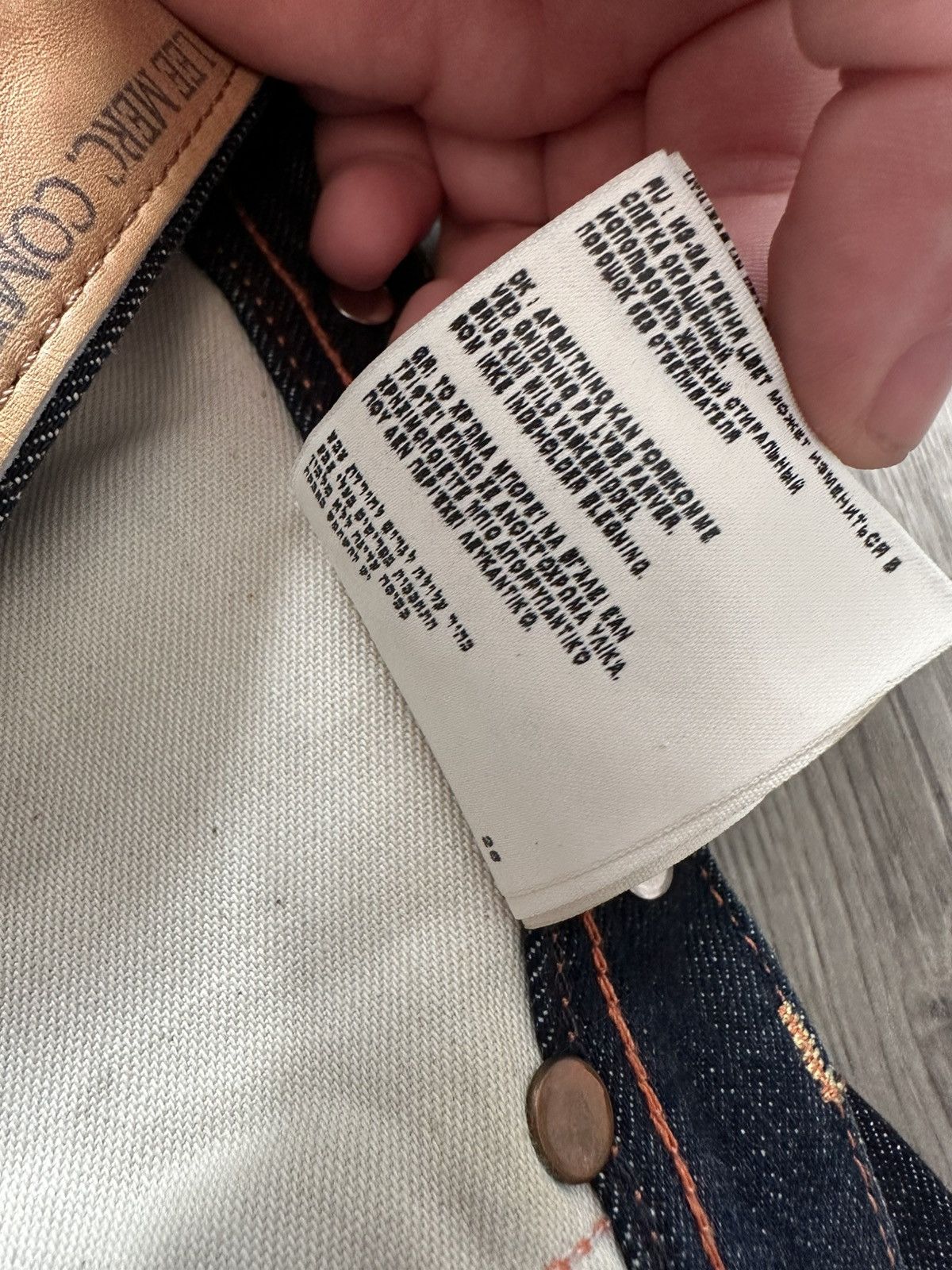 Lee × Vintage 🫧LEE COWBOY Denim Pants Workwear Size US 32 / EU 48 - 16 Thumbnail