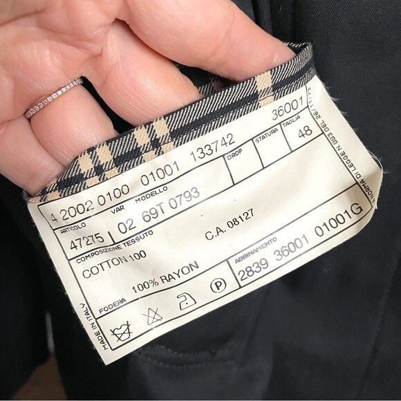 Pal Zileri Pal Zileri Cotton Trench Coat - 48IT, made in Italy 🇮🇹 Size US M / EU 48-50 / 2 - 9 Thumbnail