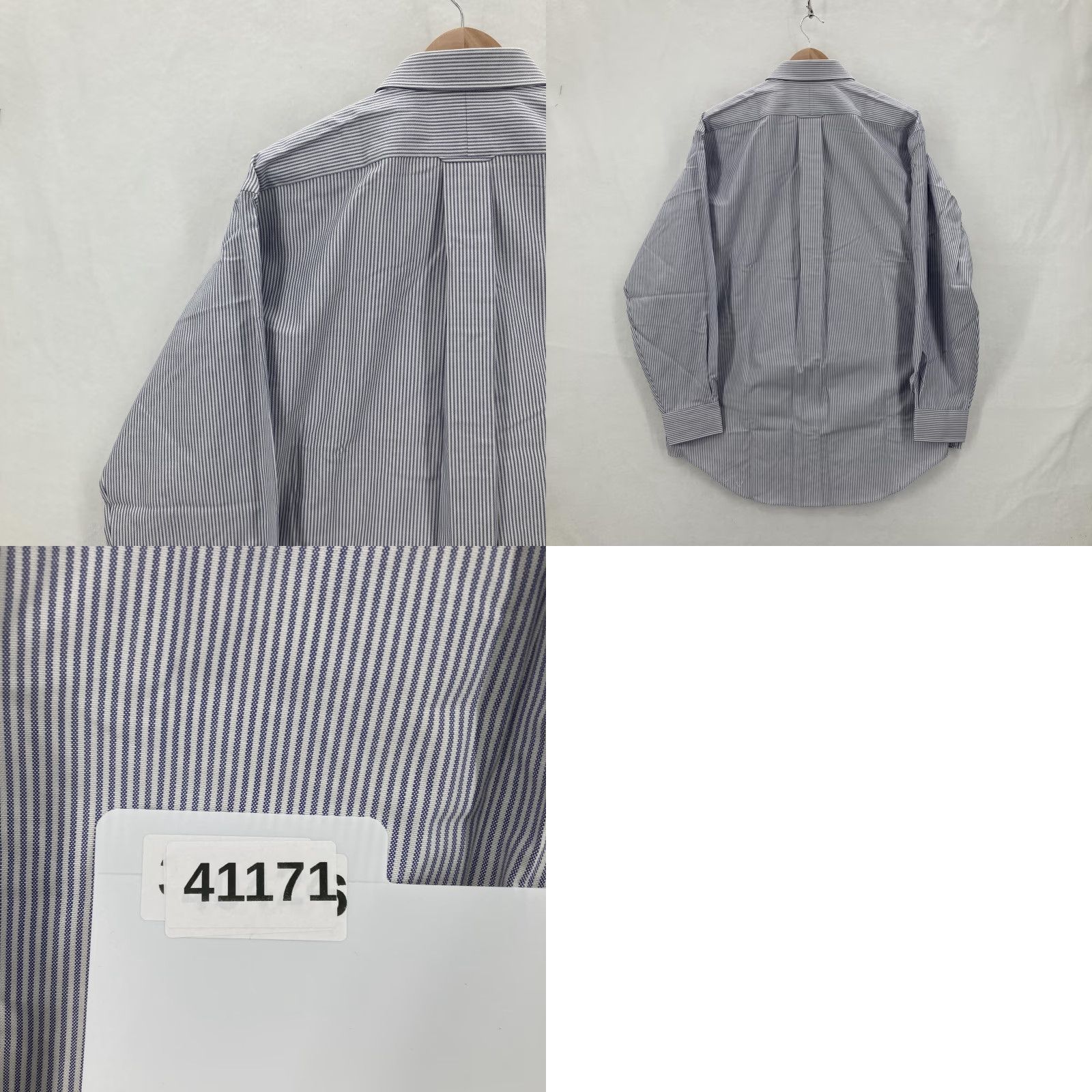 Jos. A. Bank Jos A Bank Shirt Mens Blue White Striped Button Down 16-34 Classic Business Work Dress Shirt Mens 16 Size US L / EU 52-54 / 3 - 9 Thumbnail
