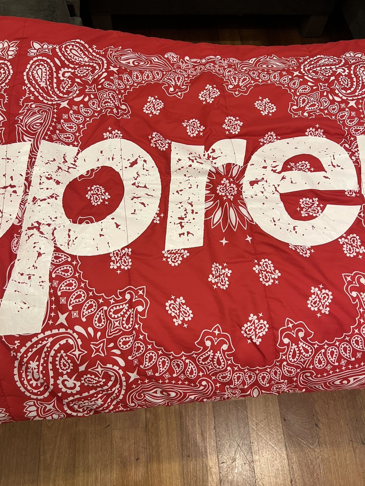 Supreme × The North Face Supreme The North Face Red Bandana Sleeping Bag Paisley Size ONE SIZE - 3 Thumbnail
