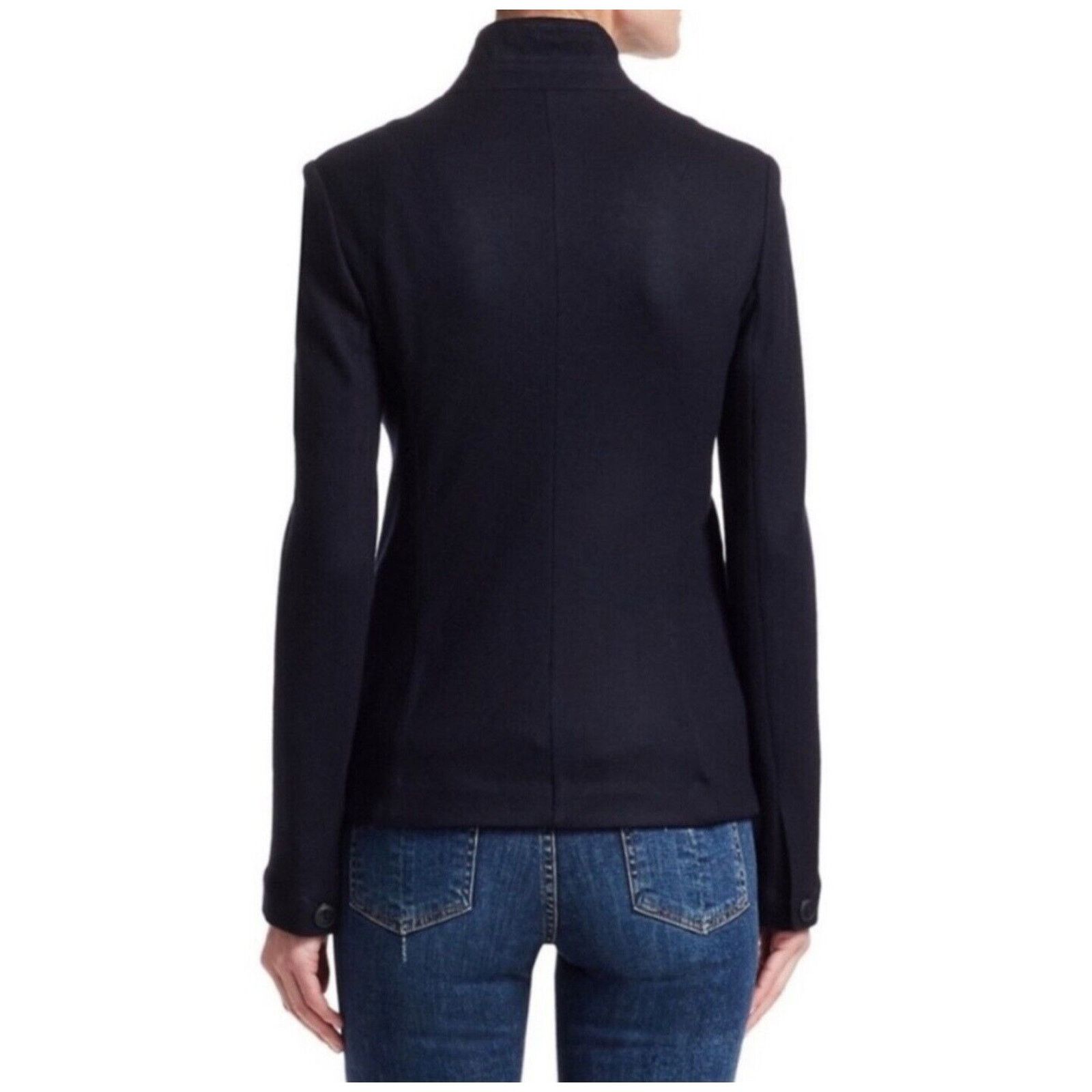 Rag & Bone Rag & Bone Slade Blazer in Black Size 6 Button Front Jacket Size M / US 6-8 / IT 42-44 - 7 Thumbnail