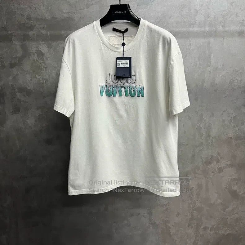 Louis Vuitton Louis Vuitton New white beaded monogrammed embroidered cas Size US XL / EU 56 / 4 - 1 Thumbnail