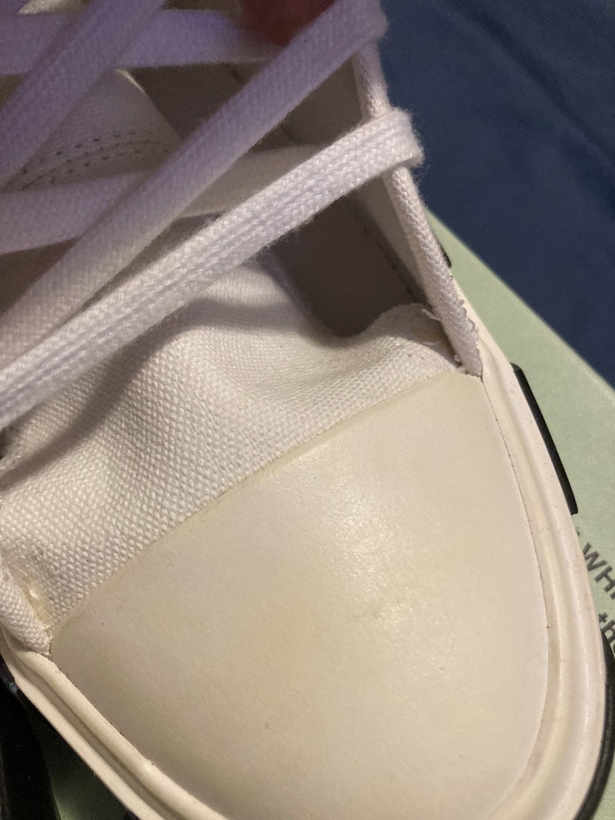 Off-White White & Black Arrows Mid-Top