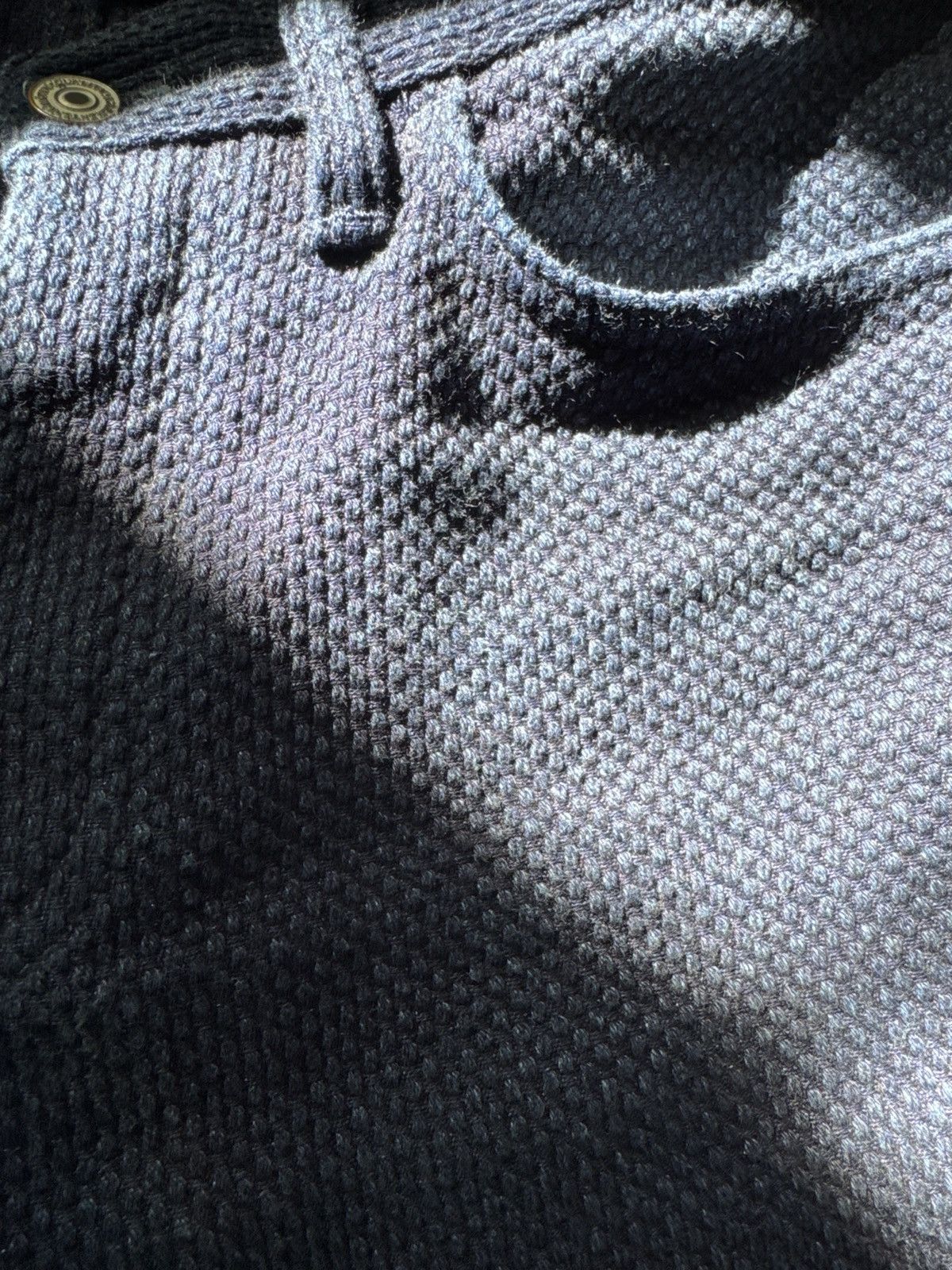 Gustin #341 INDIGO MONSTER SASHIKO 5 POCKET Size US 31 - 7 Thumbnail