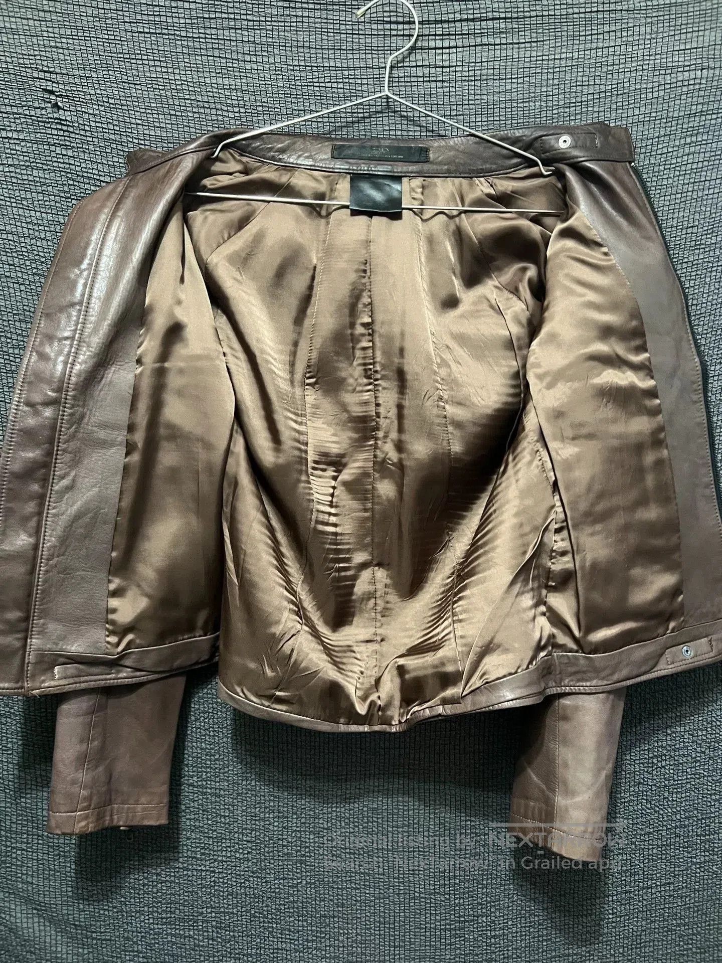 Dirain Rare Brown Leather Jacket by Dirain_Tokyo. Size US S / EU 44-46 / 1 - 6 Thumbnail